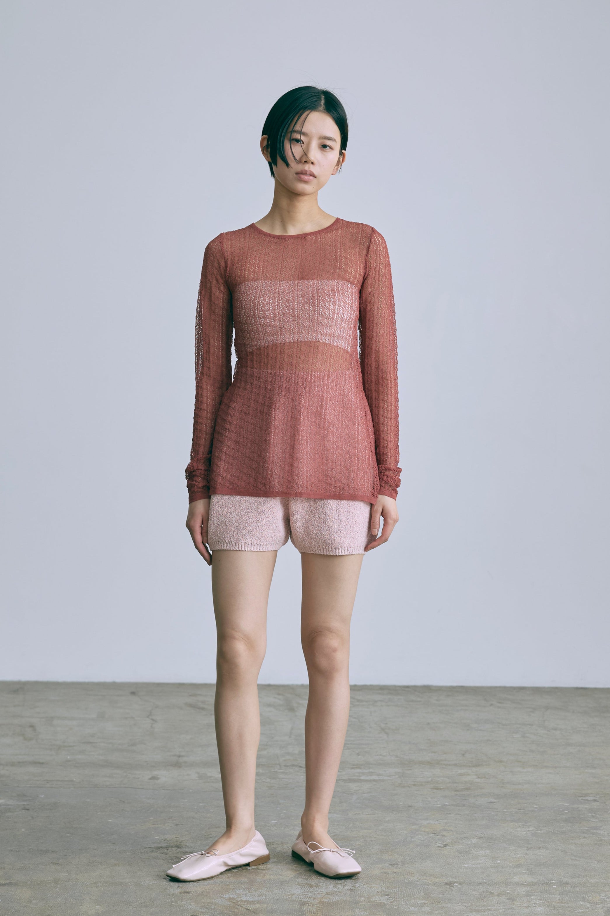 着用カラー:レッド モデル身長:170cm