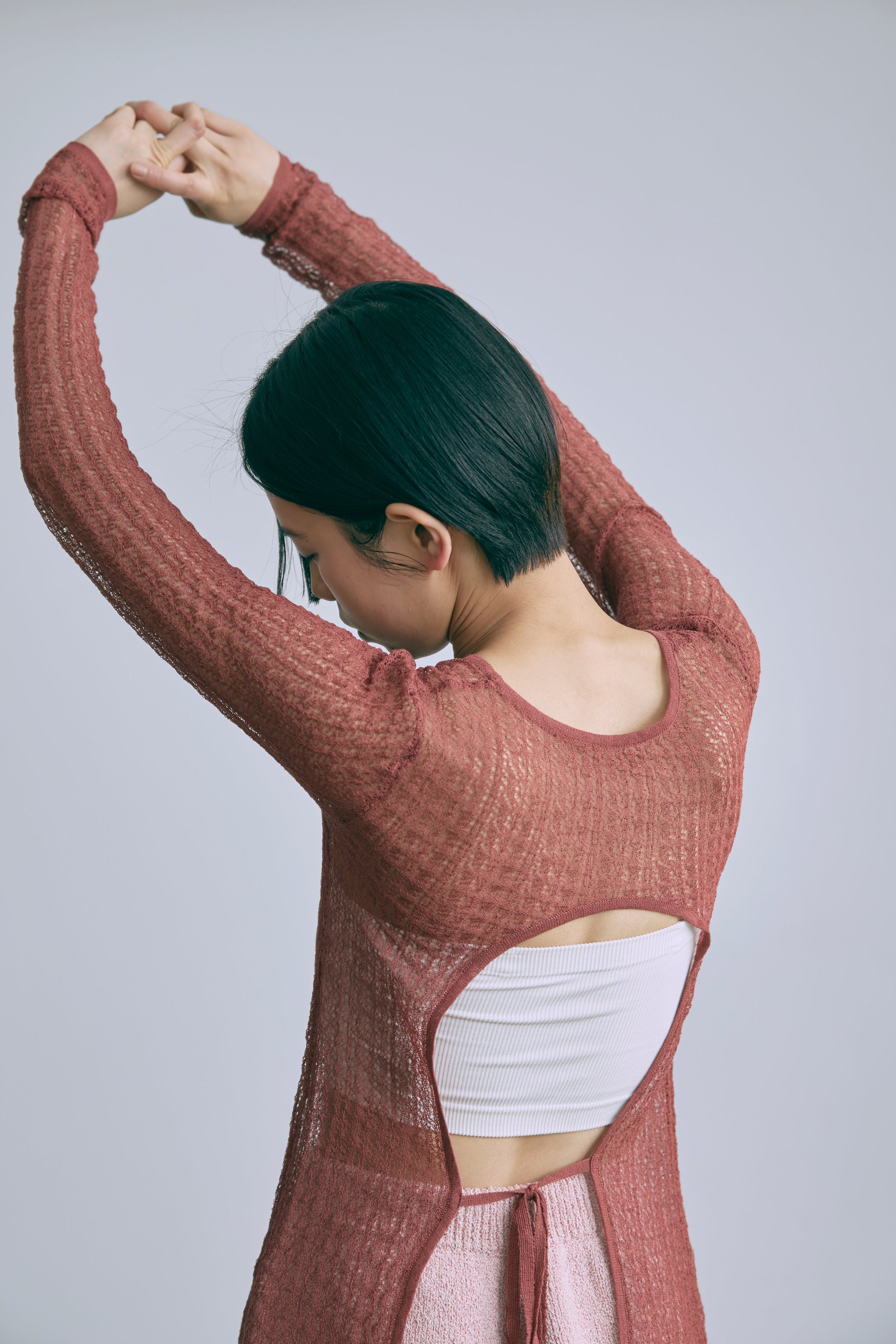 着用カラー:レッド モデル身長:170cm