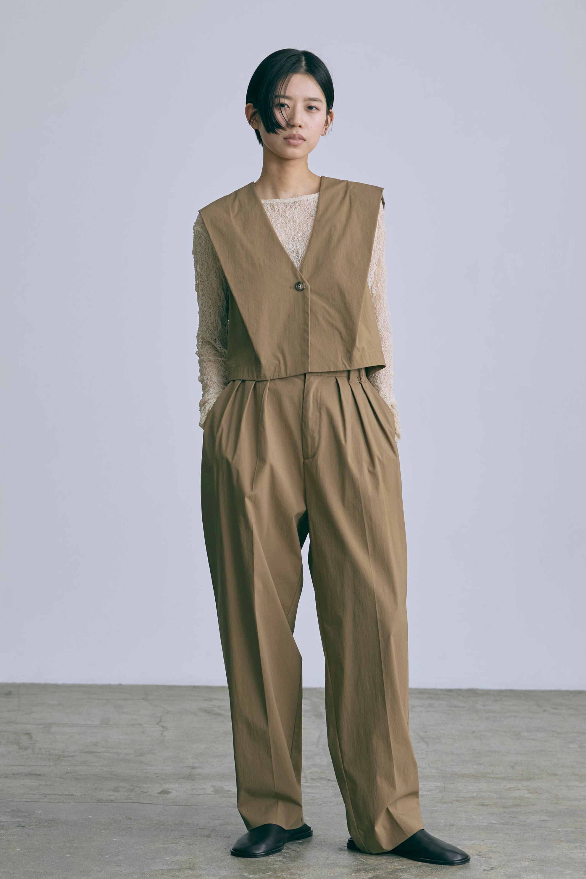 着用カラー:キャメル モデル身長:170cm