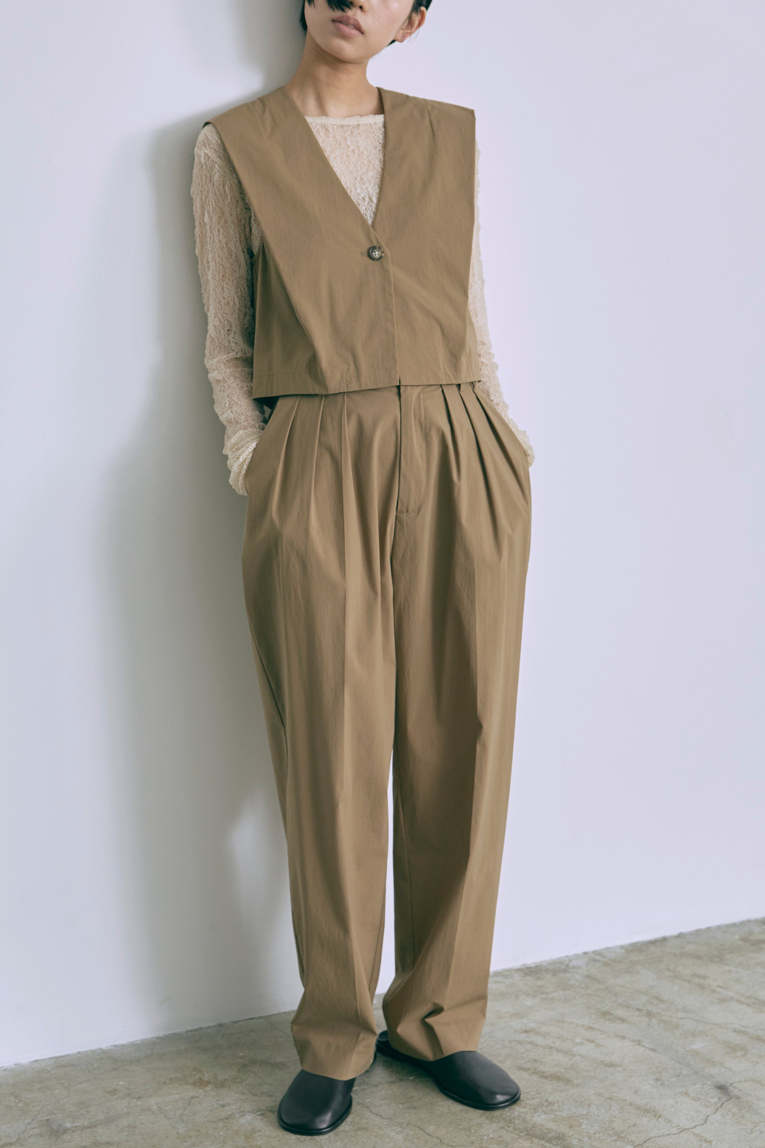 着用カラー:キャメル モデル身長:170cm