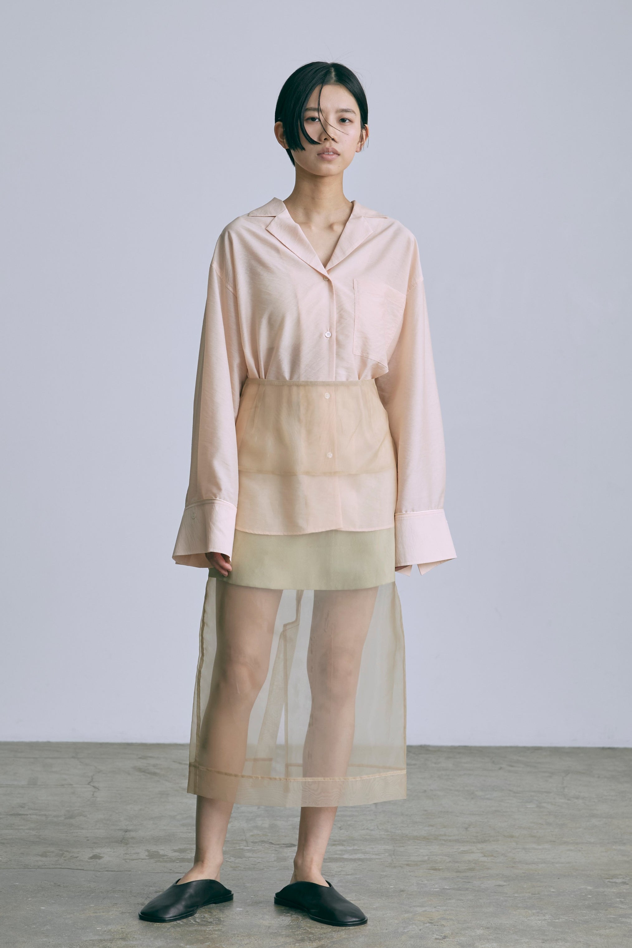 着用カラー:オレンジ モデル身長:170cm