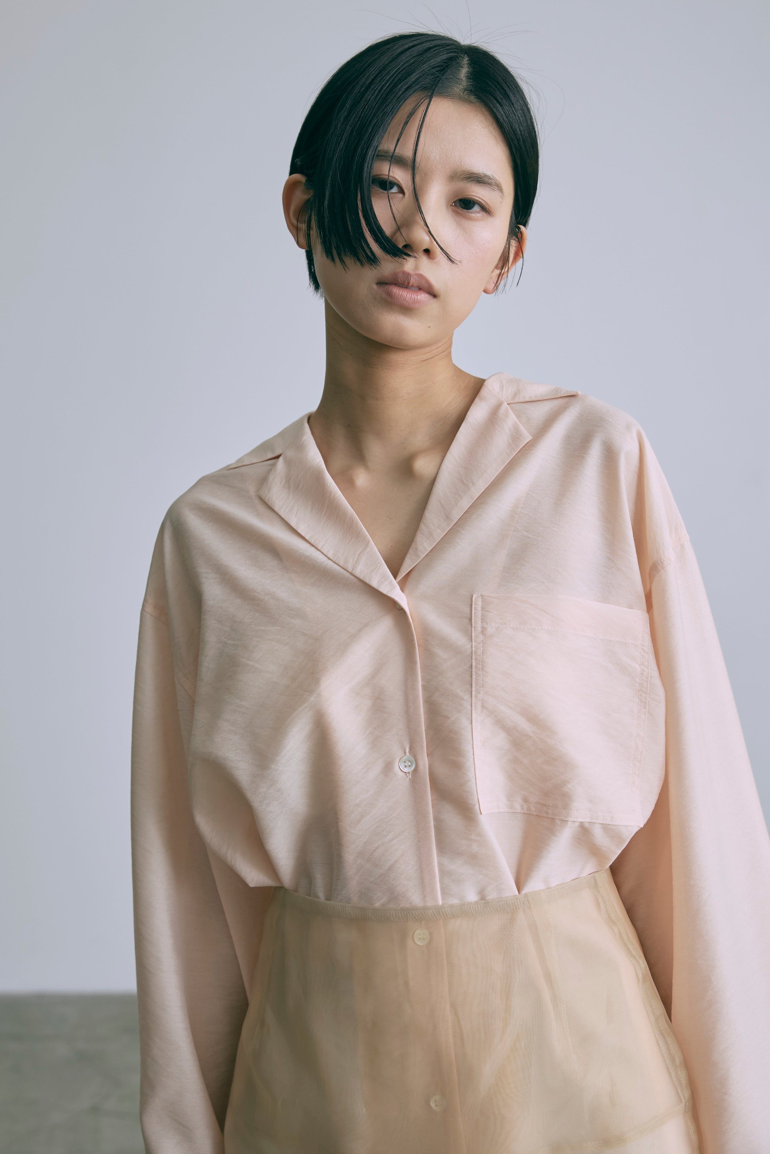 着用カラー:オレンジ モデル身長:170cm