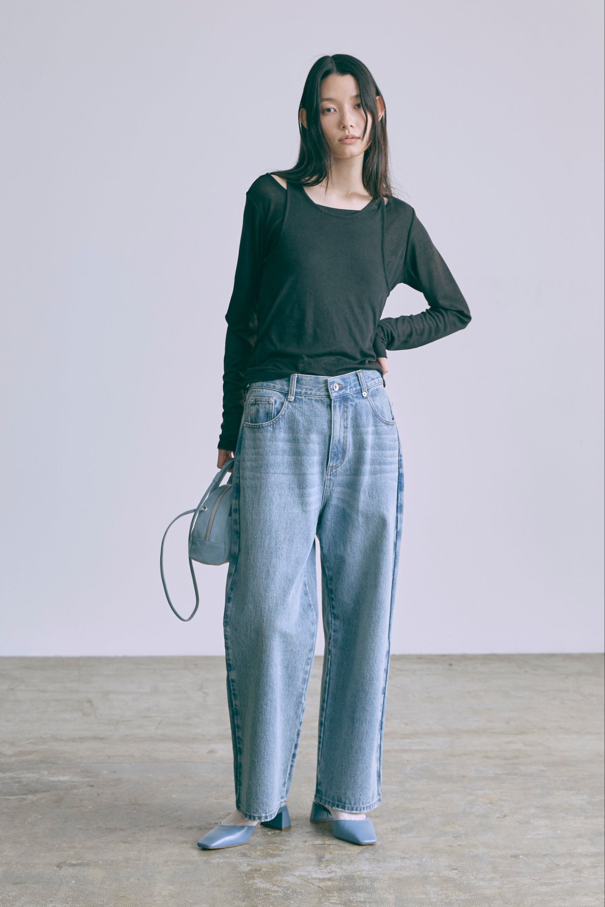 着用カラー:ブラック モデル身長:174㎝