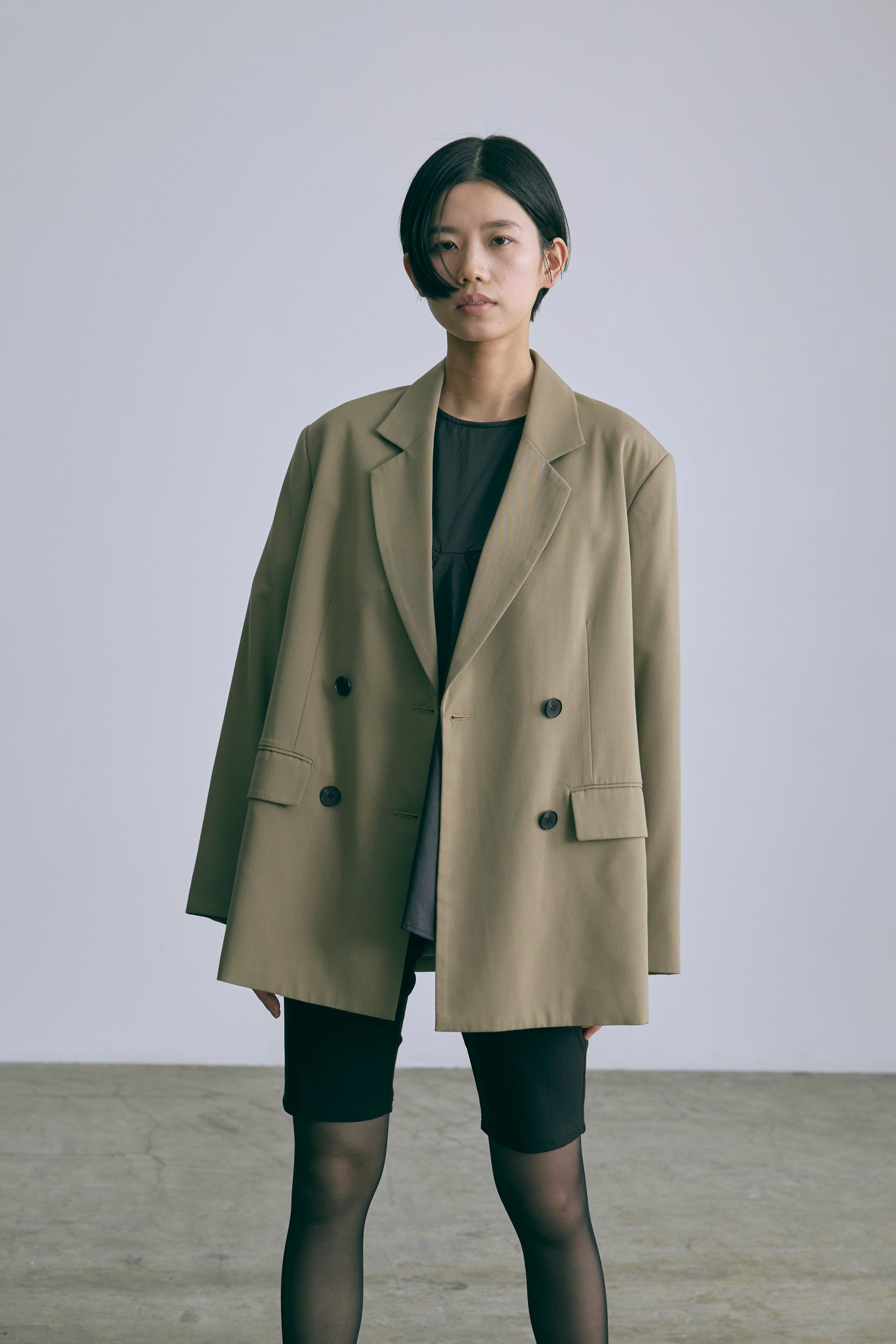 着用カラー:ベージュ 着用サイズ:1 モデル身長:170cm