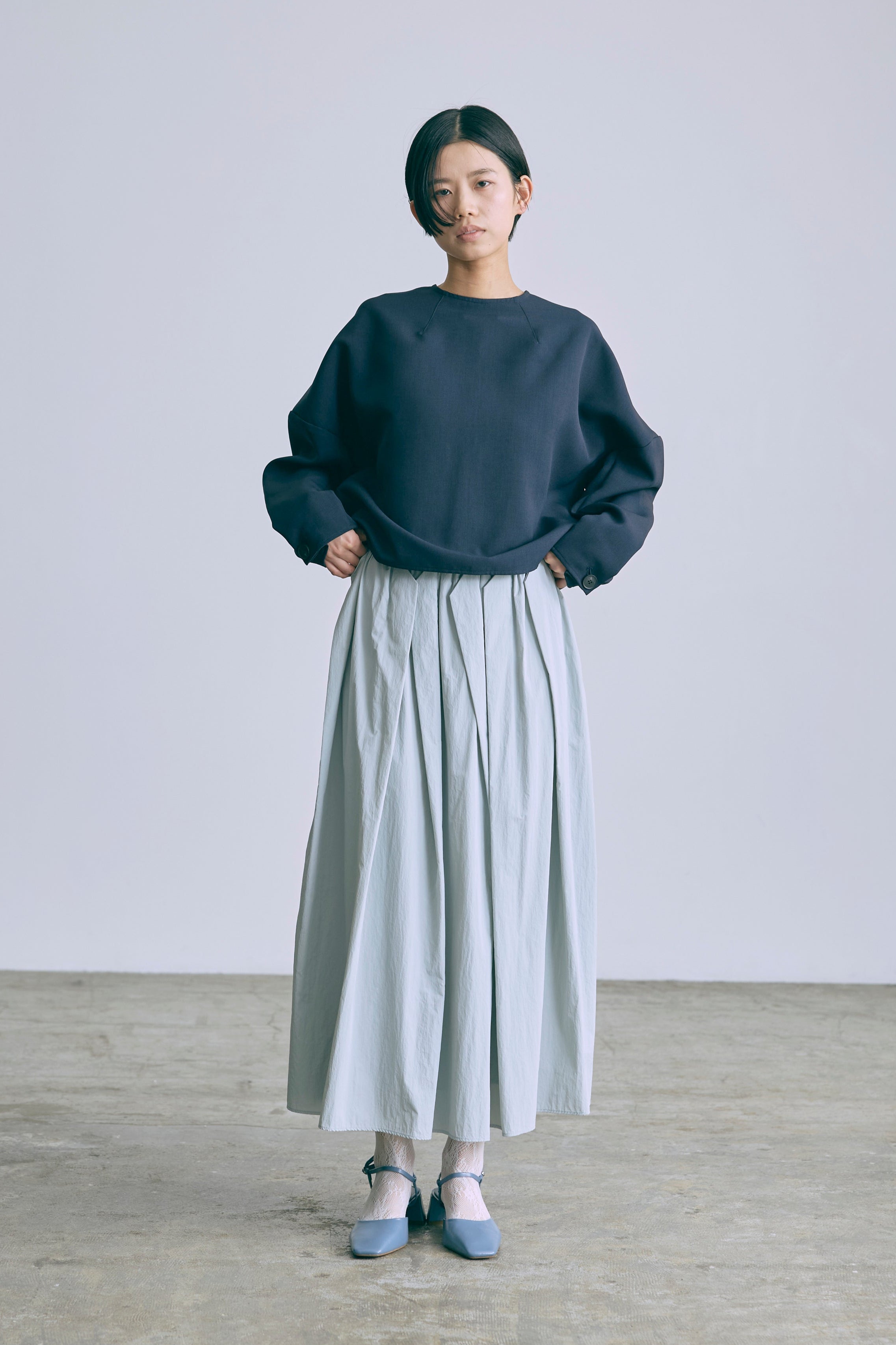 着用カラー:ブルー モデル身長:170cm