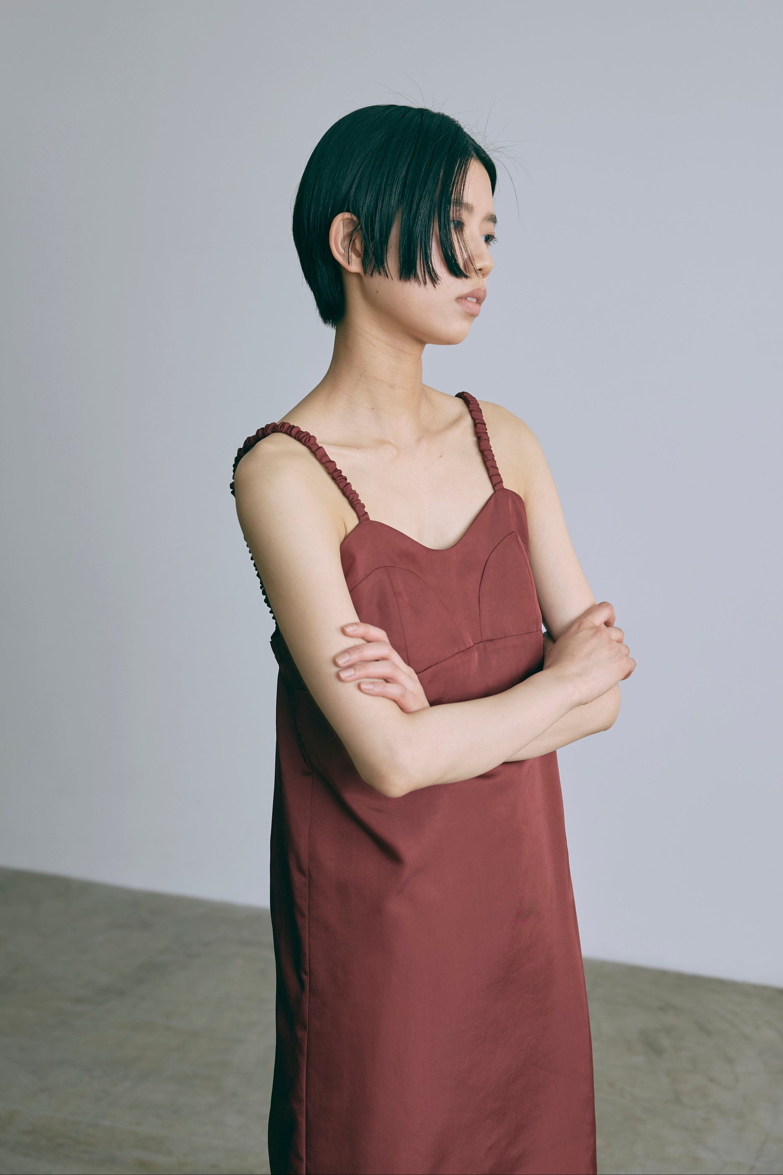 着用カラー:レッド モデル身長:170㎝