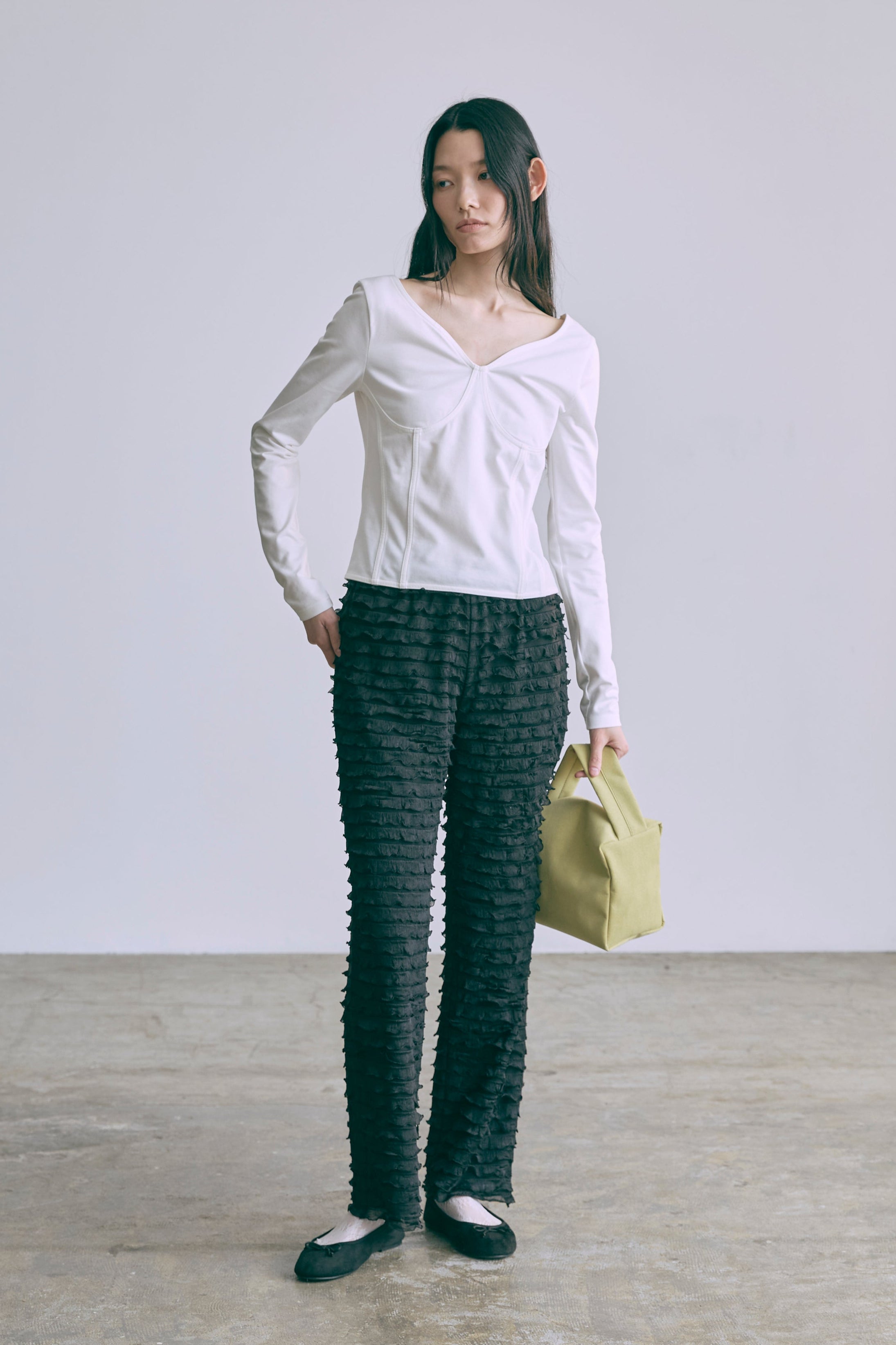 着用カラー:ブラック 着用サイズ:1 モデル身長:174cm