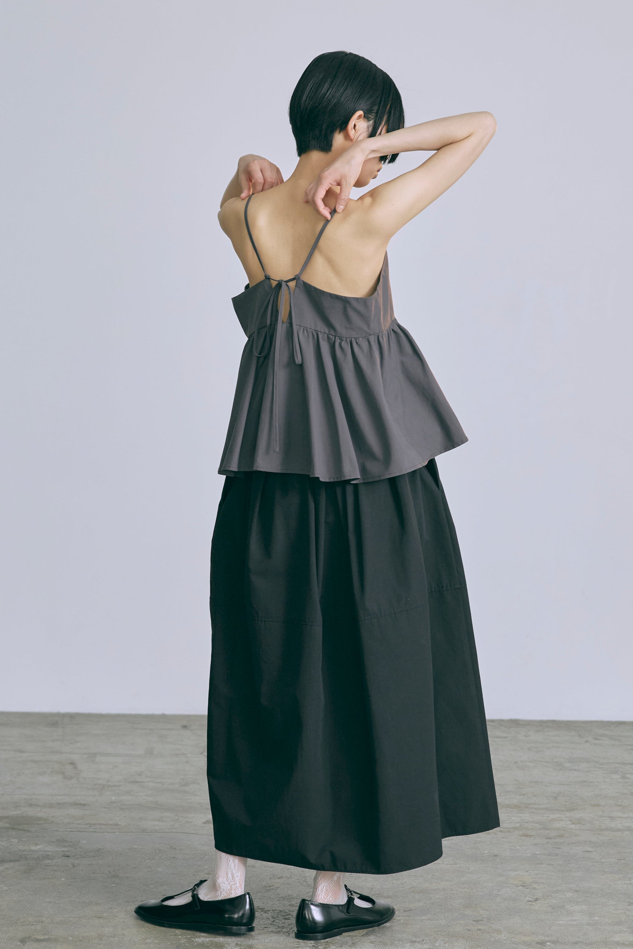 Cocoon Silhouette Skirt