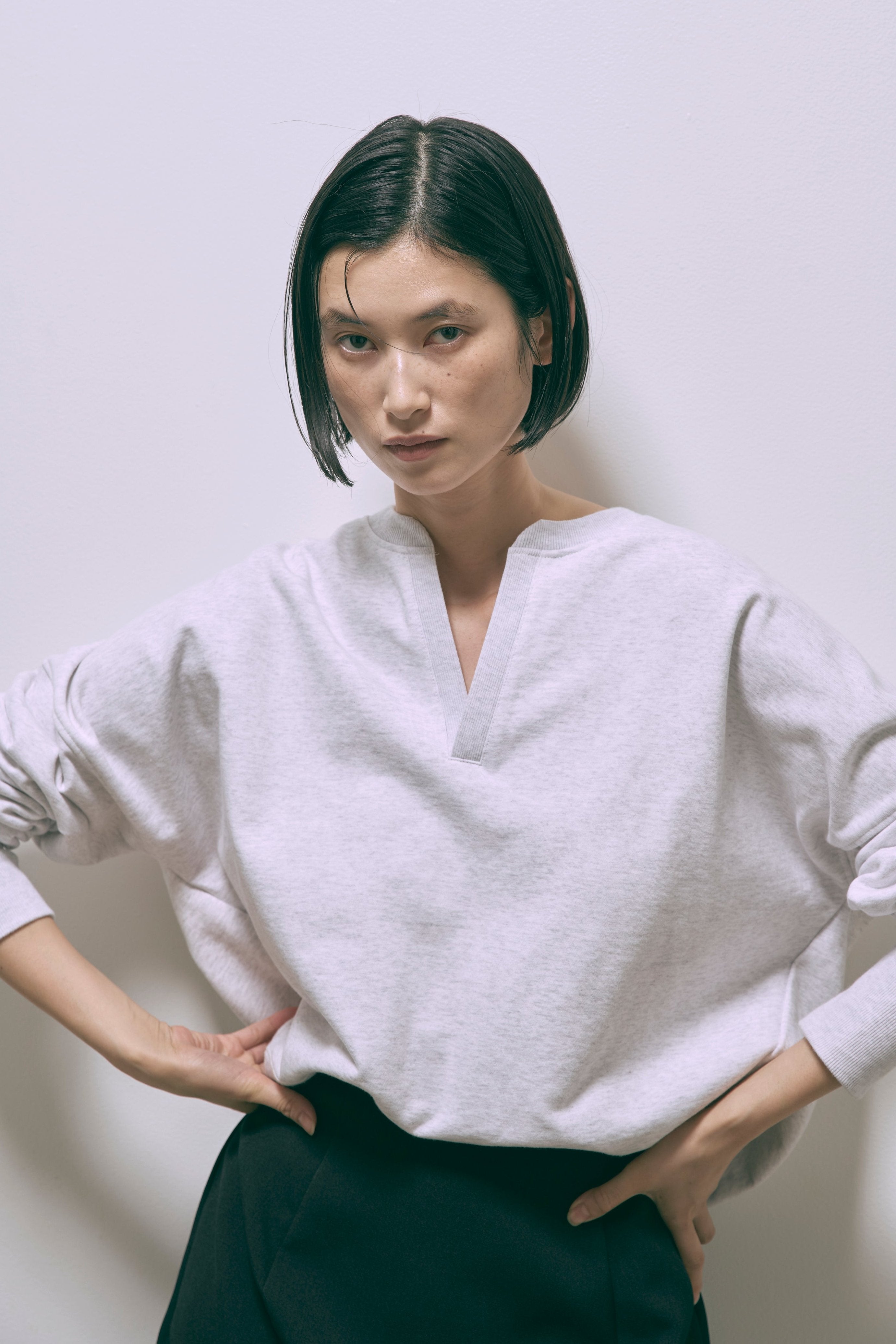 【Set Up】Key Neck Sweat Pullover