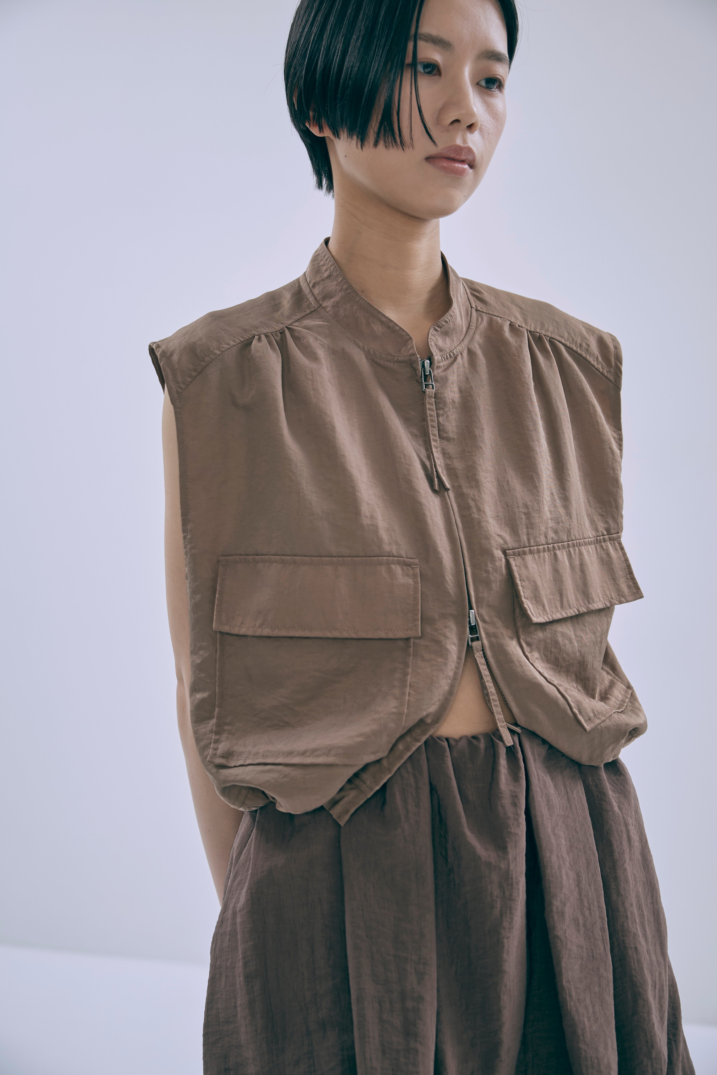 着用カラー:モカ モデル身長:170cm