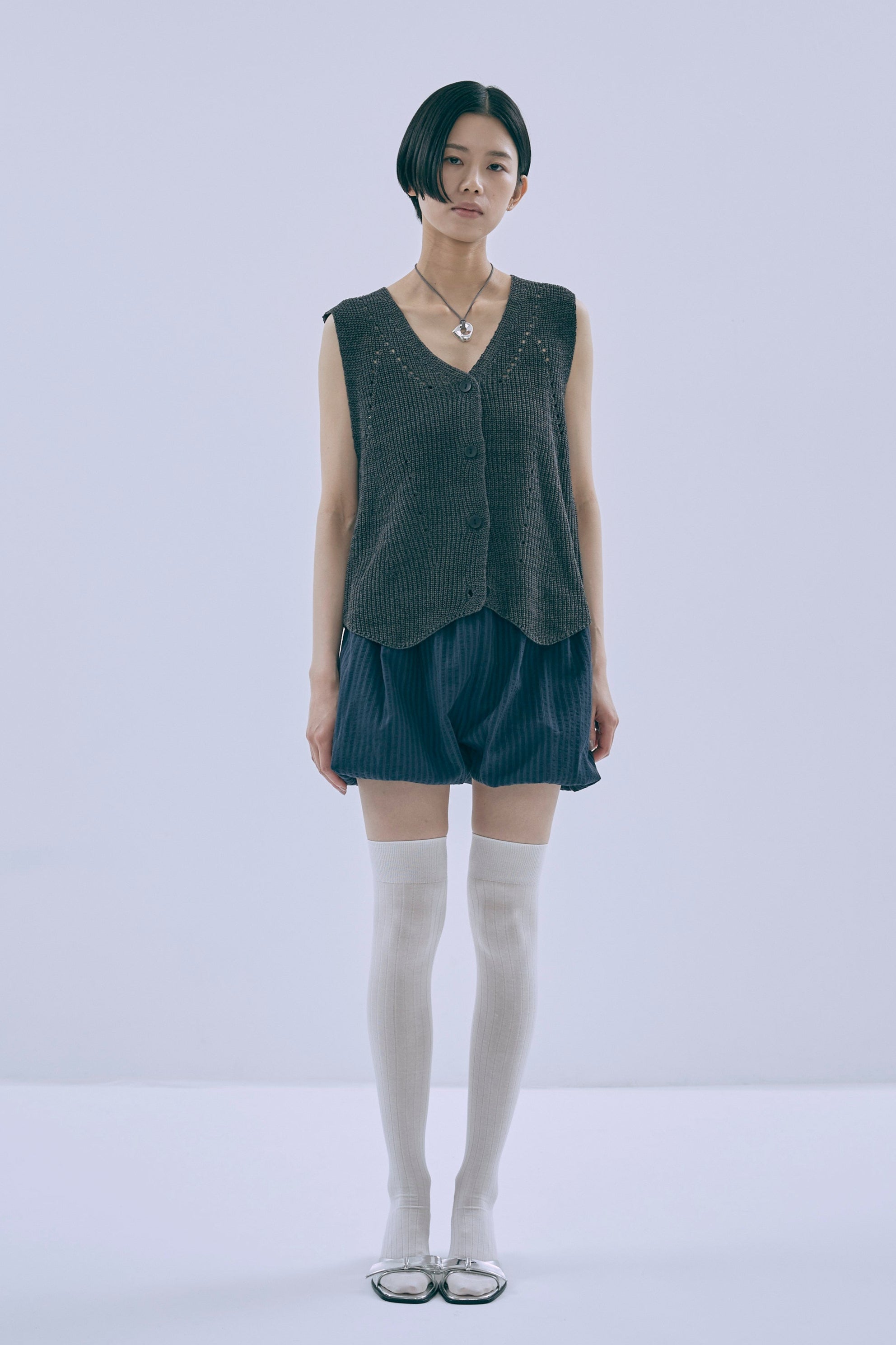 着用カラー:ネイビー モデル身長:170cm