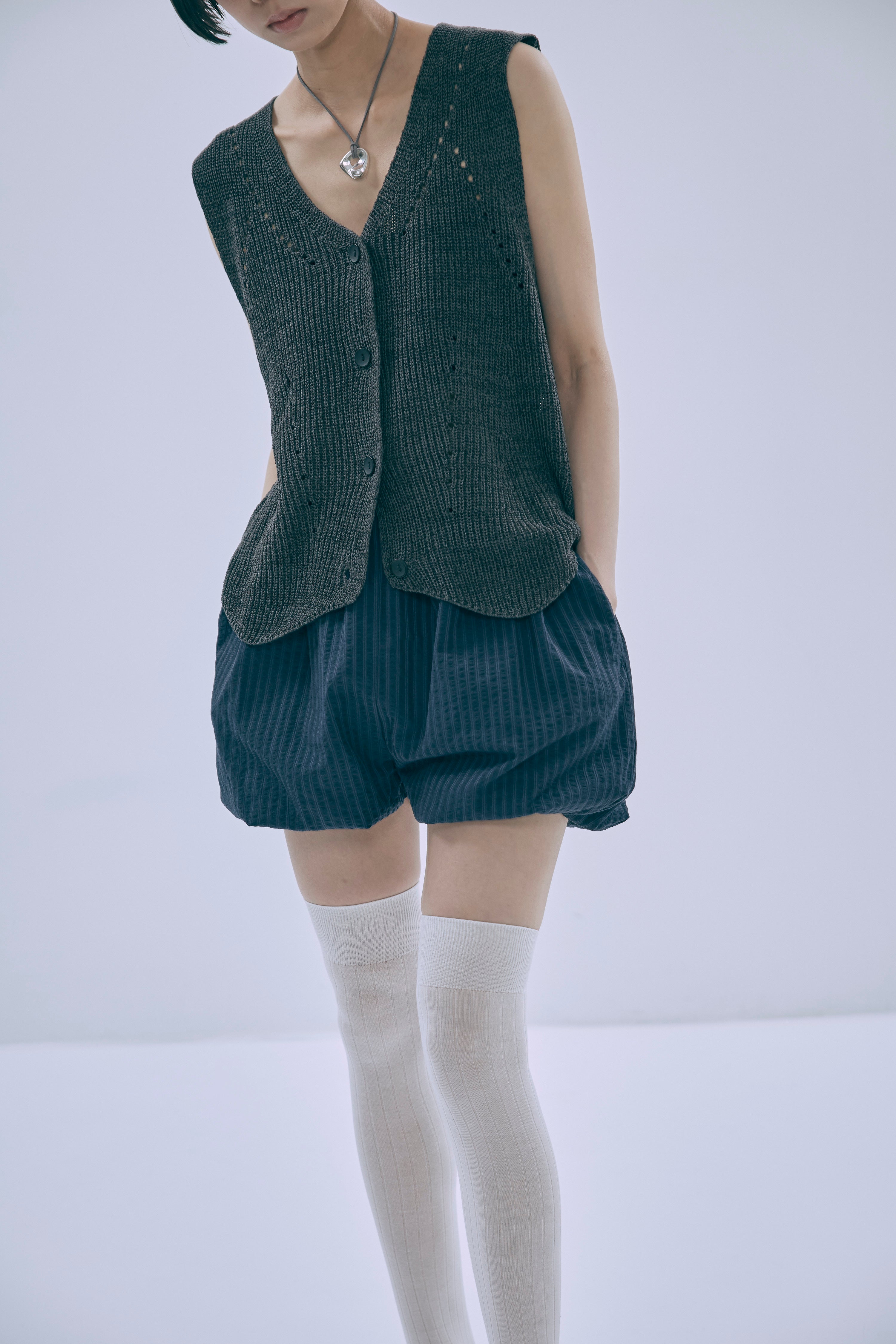 着用カラー:ネイビー モデル身長:170cm