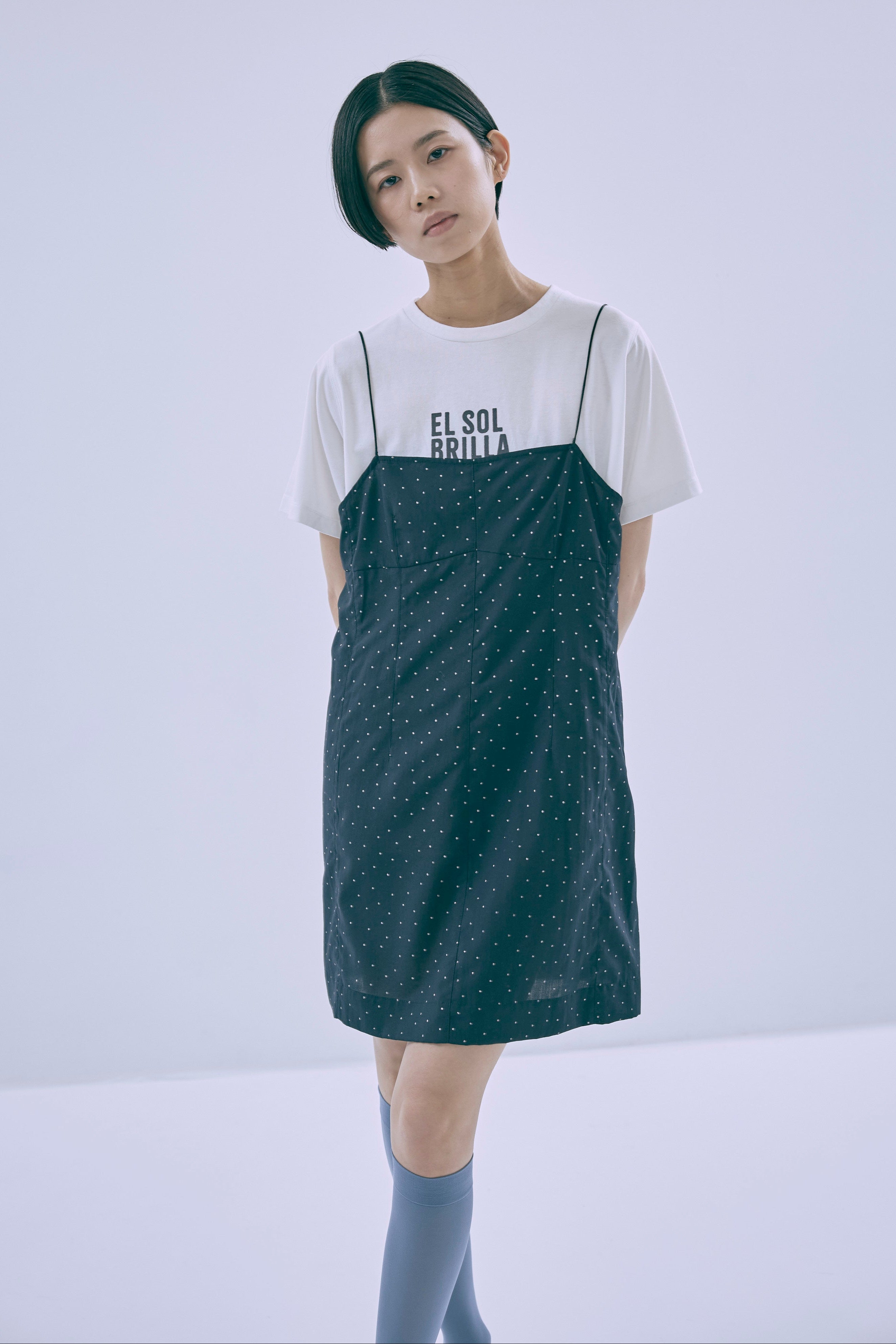 着用カラー:ネイビー モデル身長:170cm