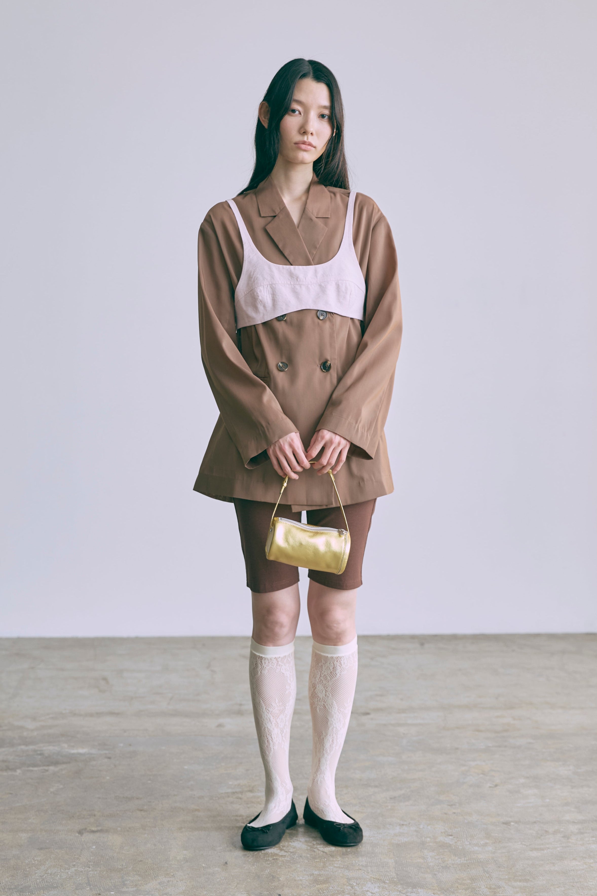 着用カラー:ピンク モデル身長:174㎝