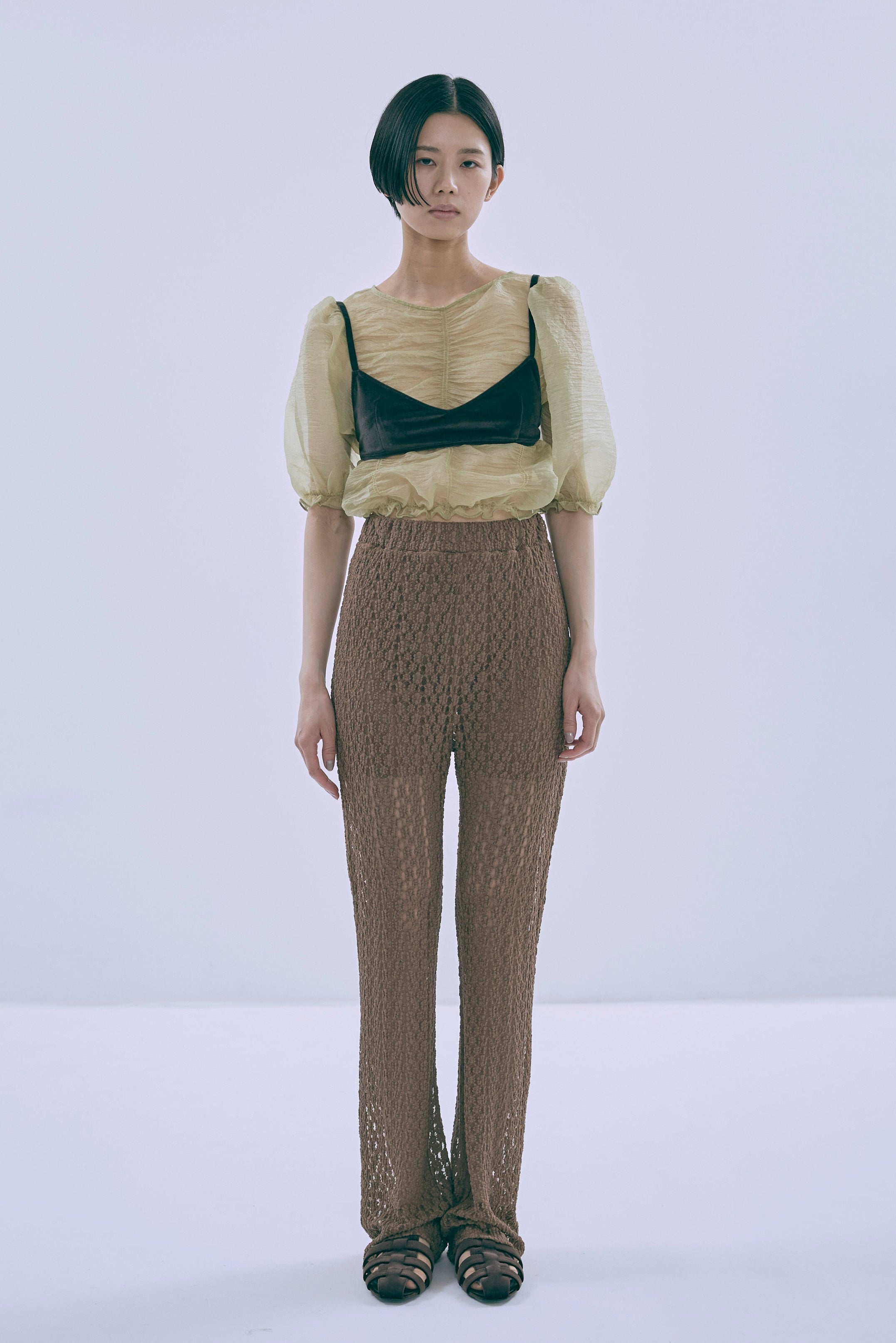 着用カラー:ブラウン モデル身長:170cm