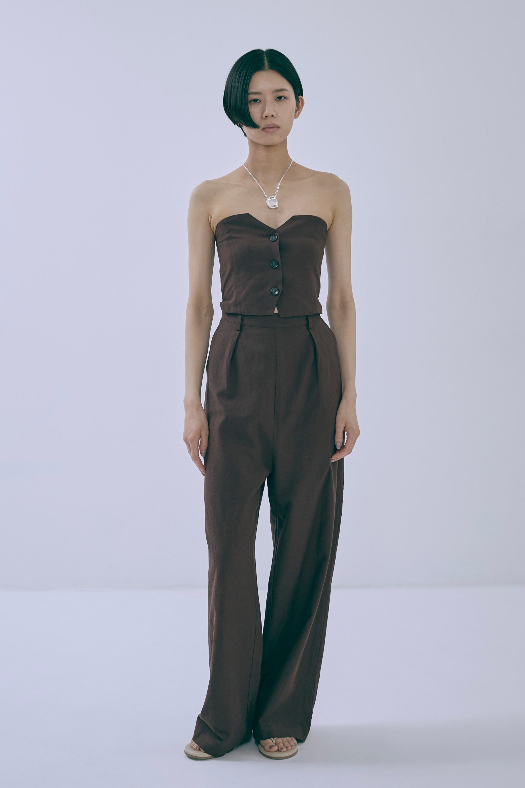 着用カラー:ブラウン モデル身長:170cm