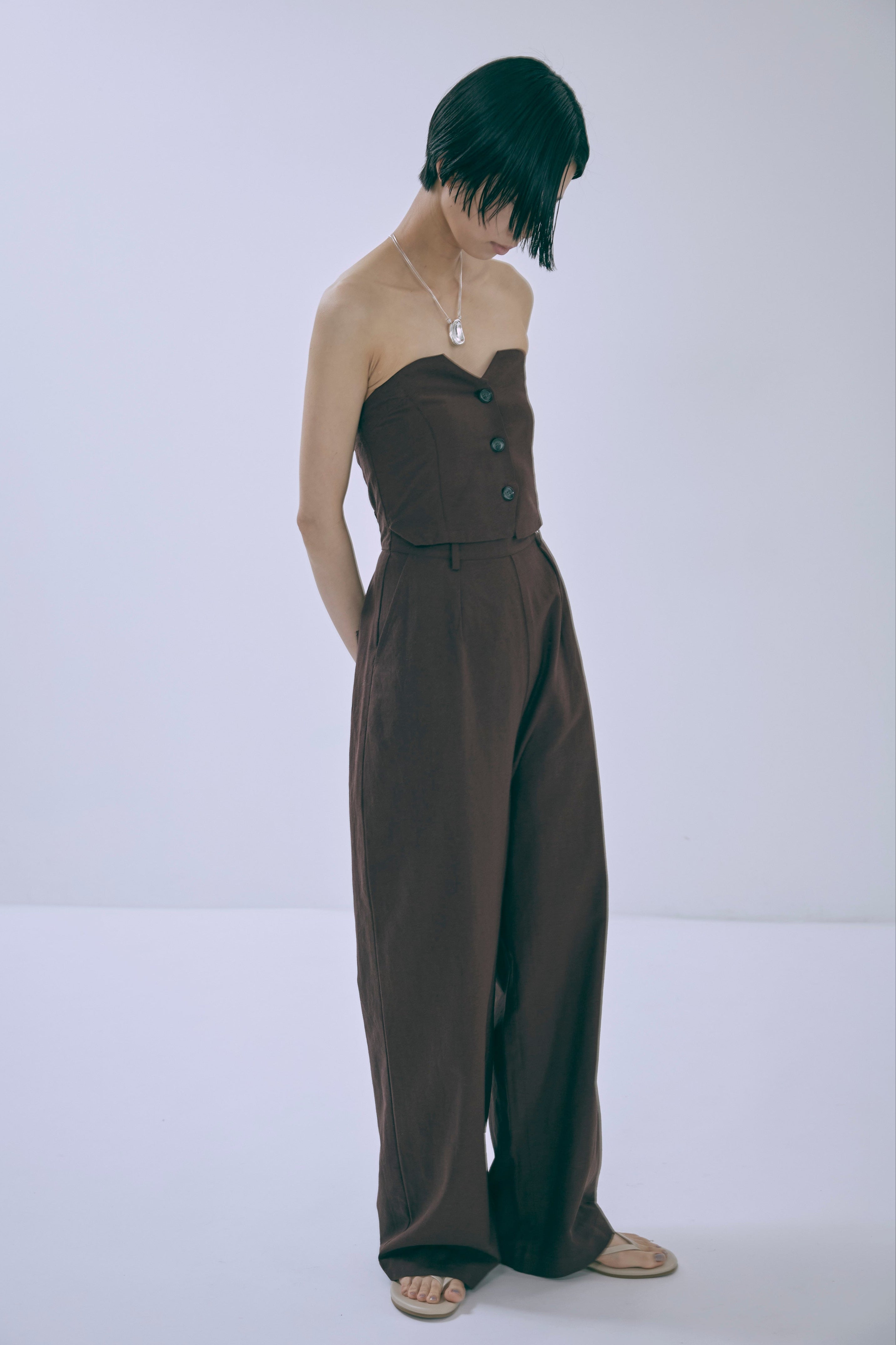 着用カラー:ブラウン モデル身長:170cm