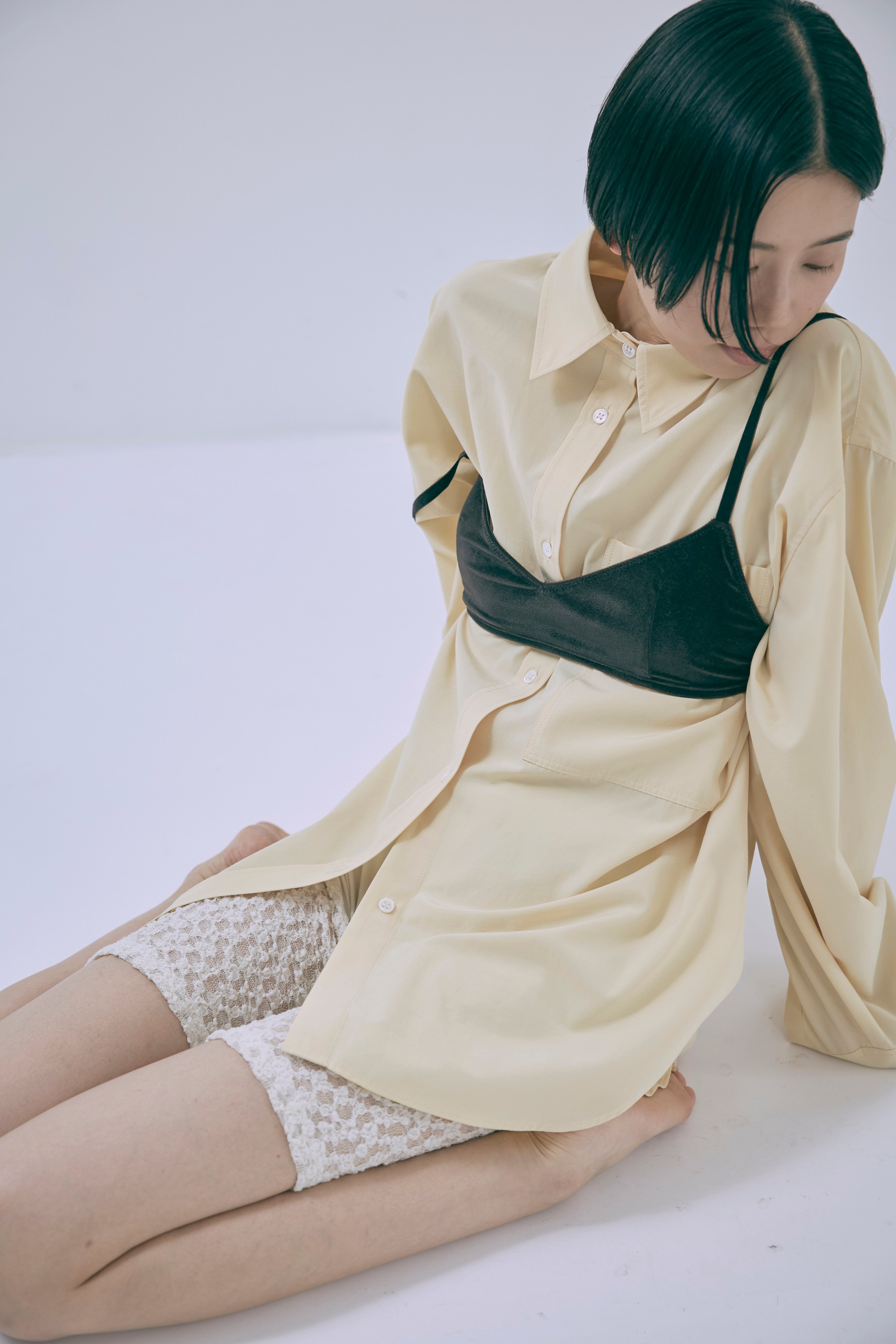 着用カラー:アイボリー モデル身長:170cm