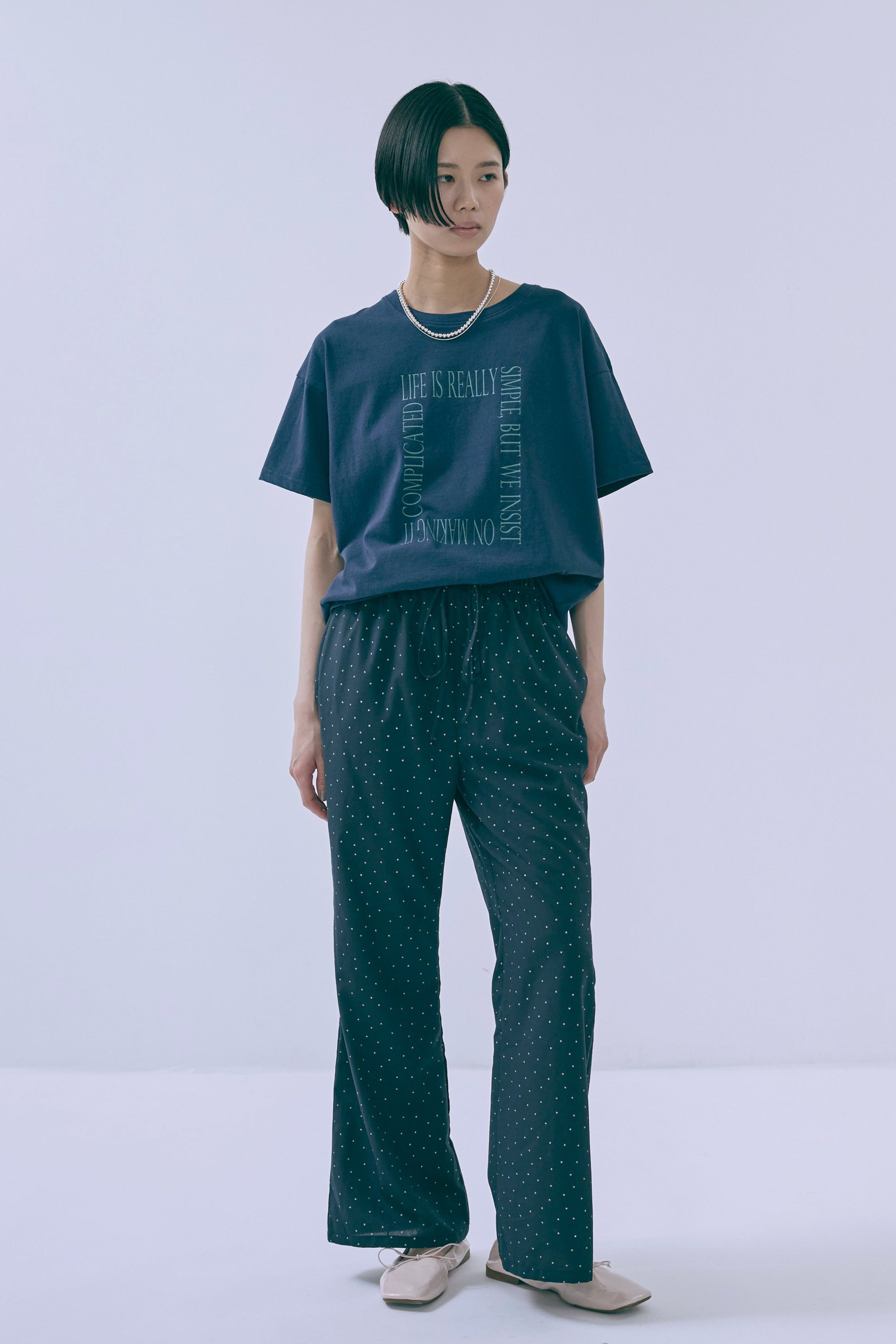 着用カラー:ネイビー モデル身長:170cm