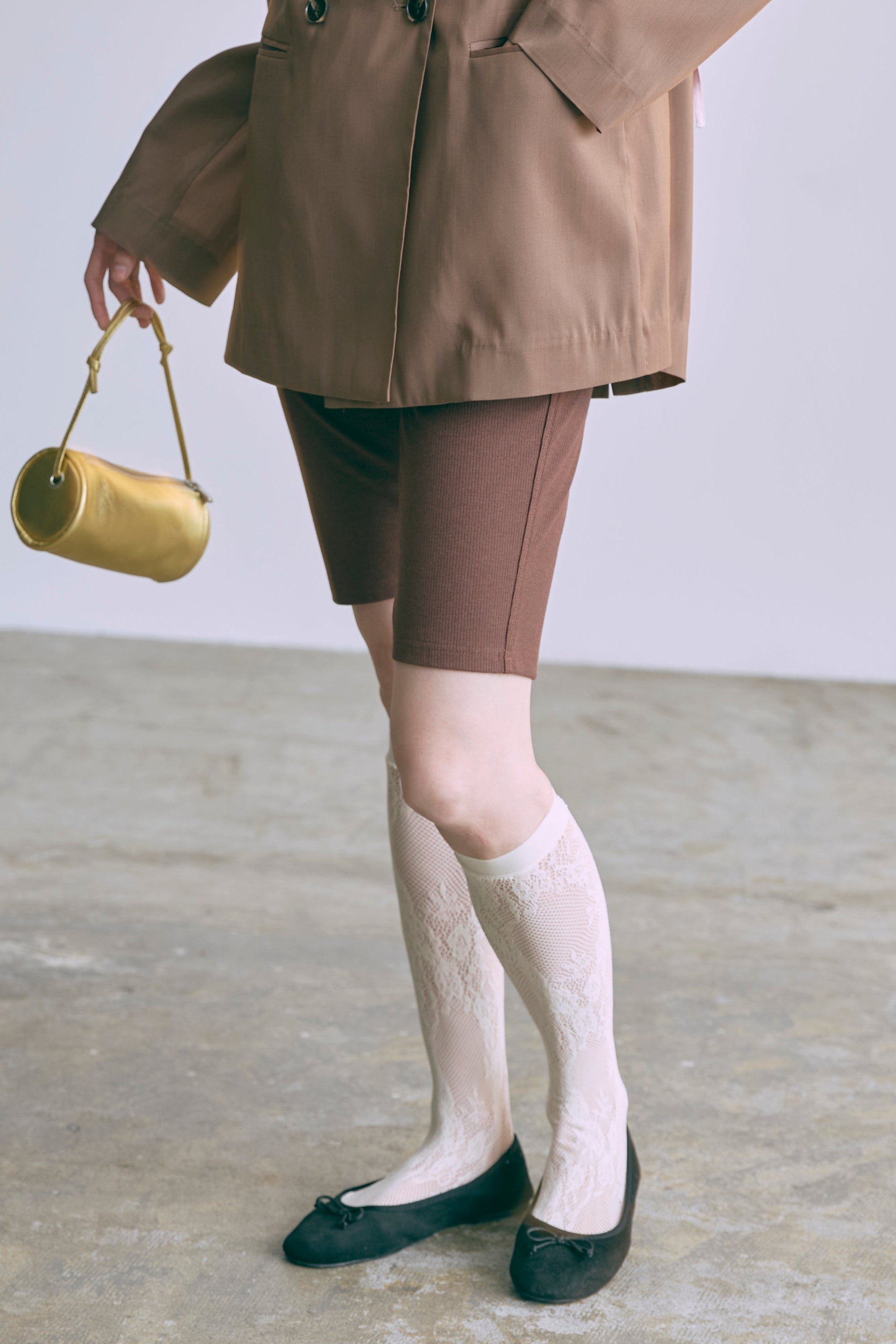 着用カラー:ブラウン モデル身長:174㎝