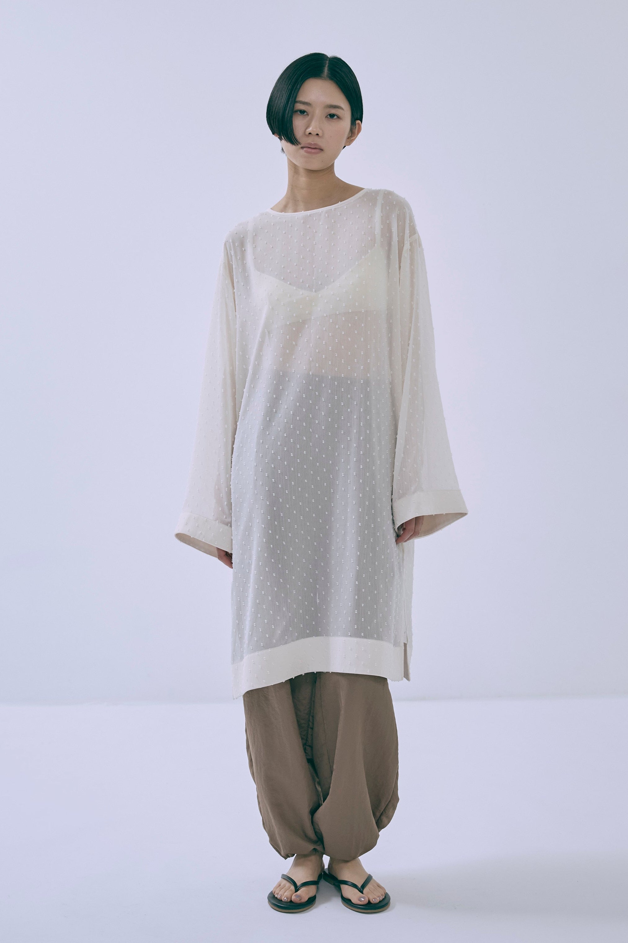 着用カラー:モカ モデル身長:170cm