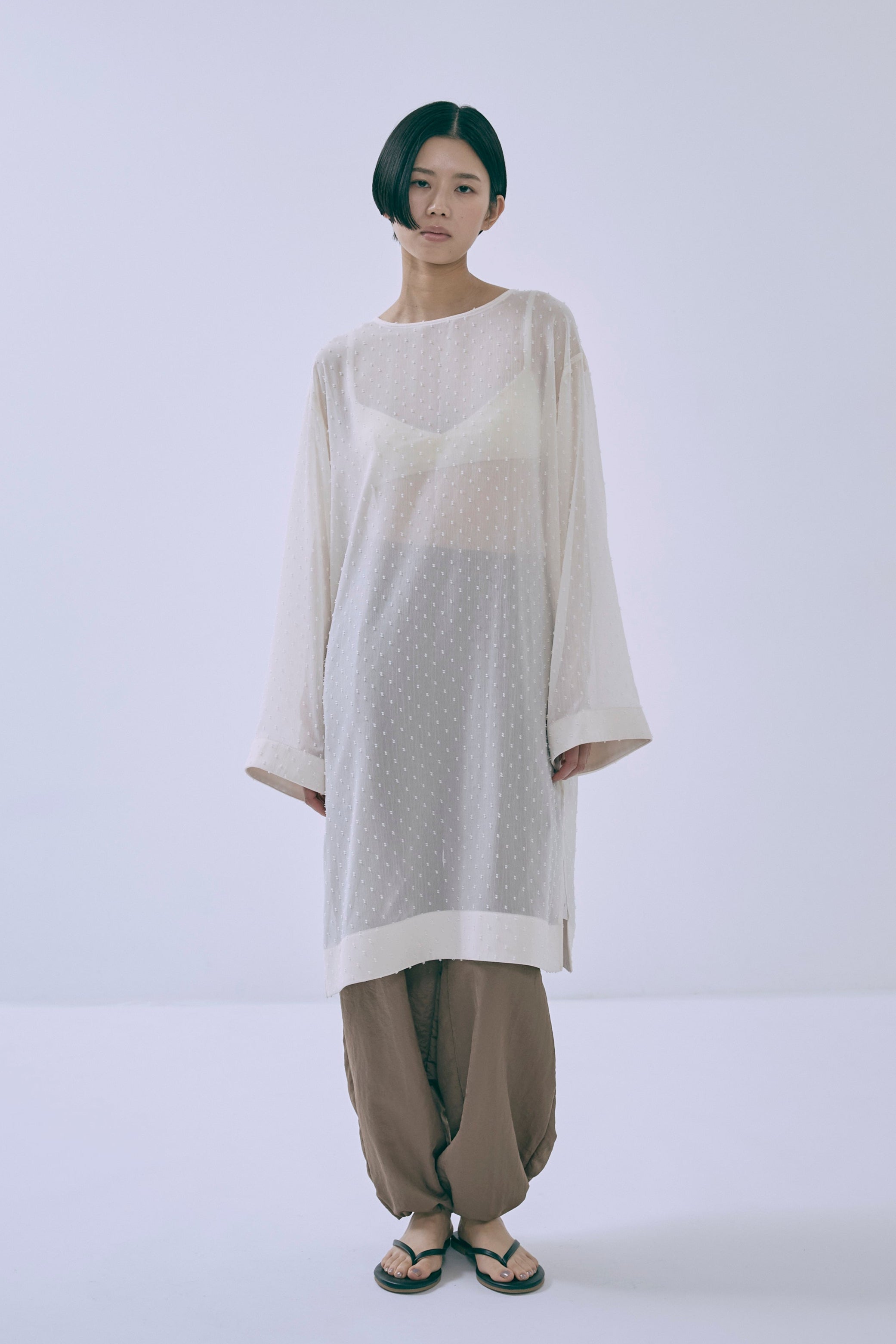 着用カラー:イエロー モデル身長:170cm