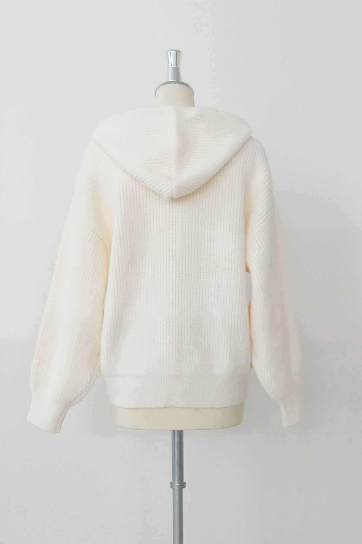 Alpaca Touch Hooded Top アイボリー