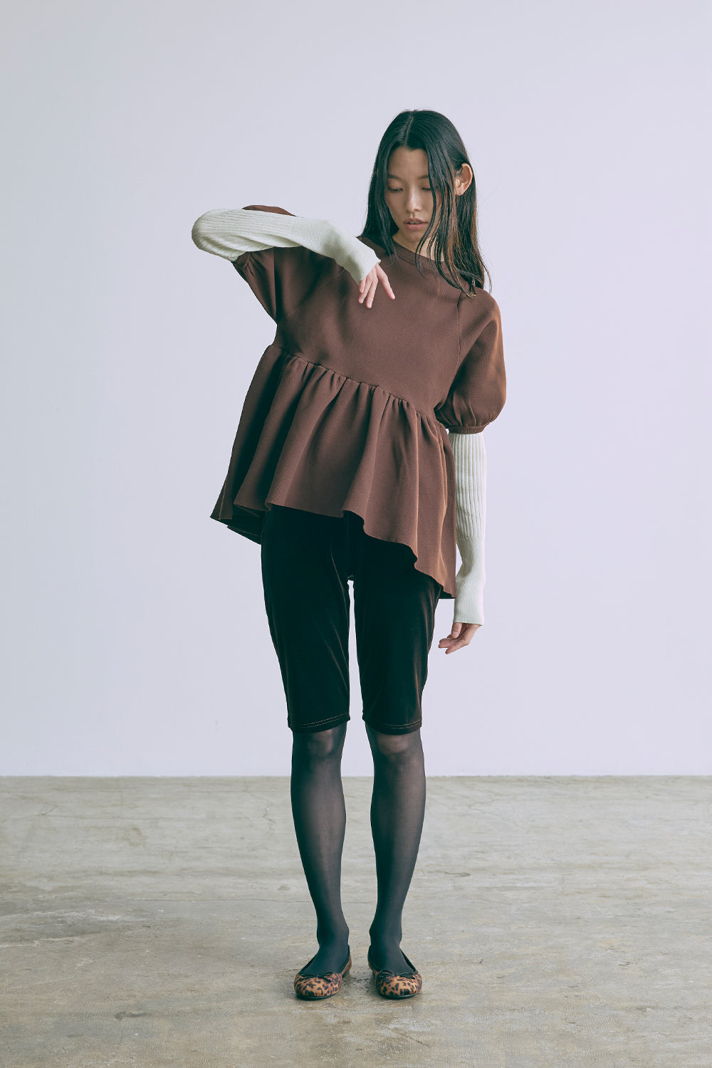 着用カラー:ミント モデル身長:174cm