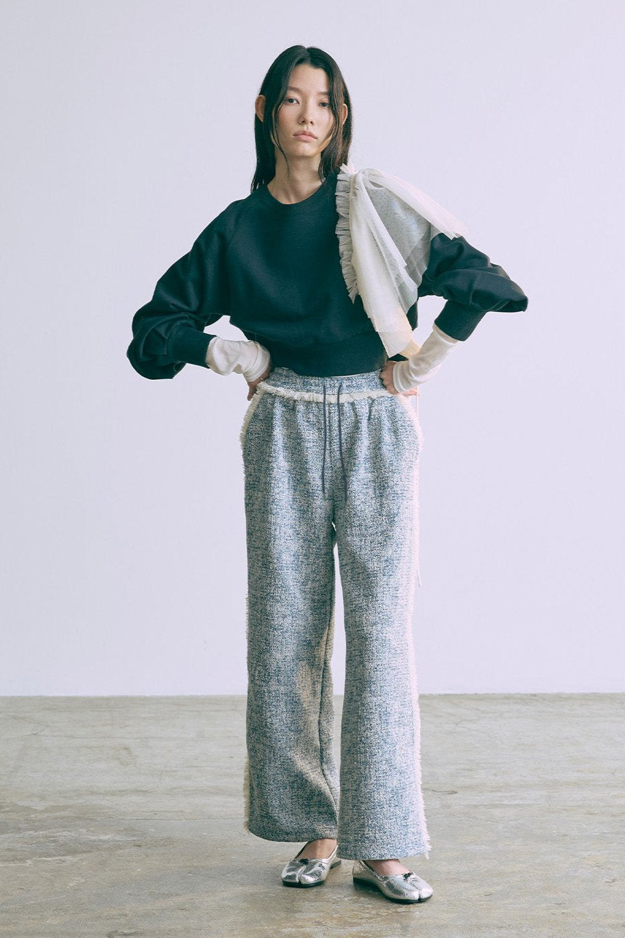 着用カラー:ブルー モデル身長:174cm