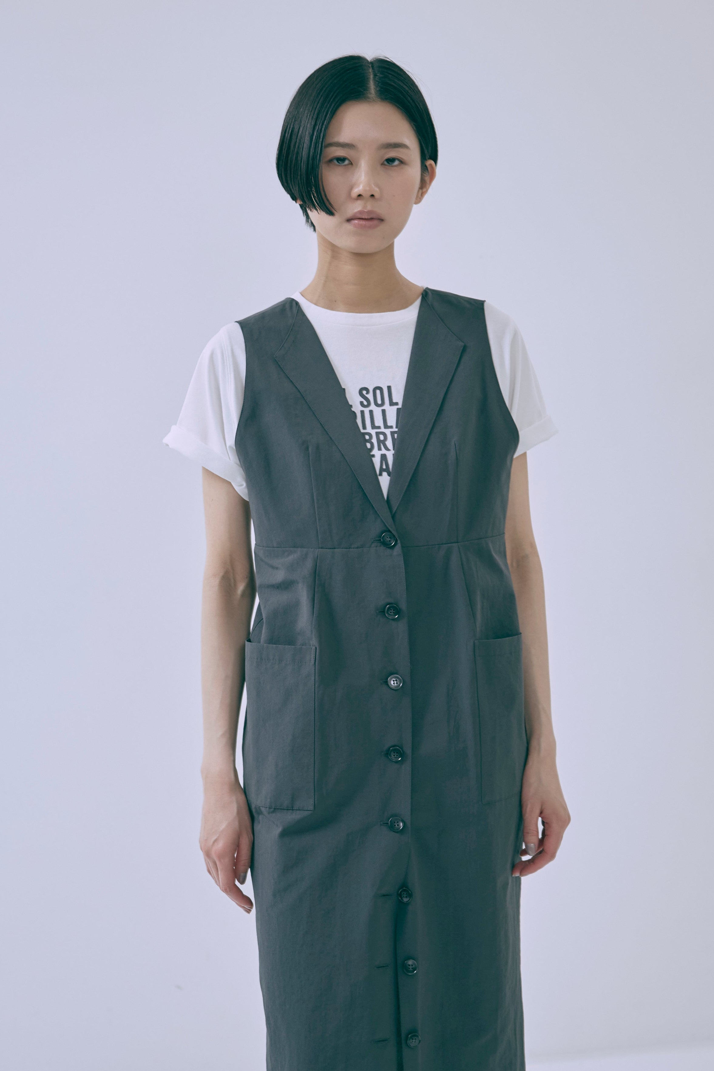 着用カラー:ホワイト モデル身長:170cm