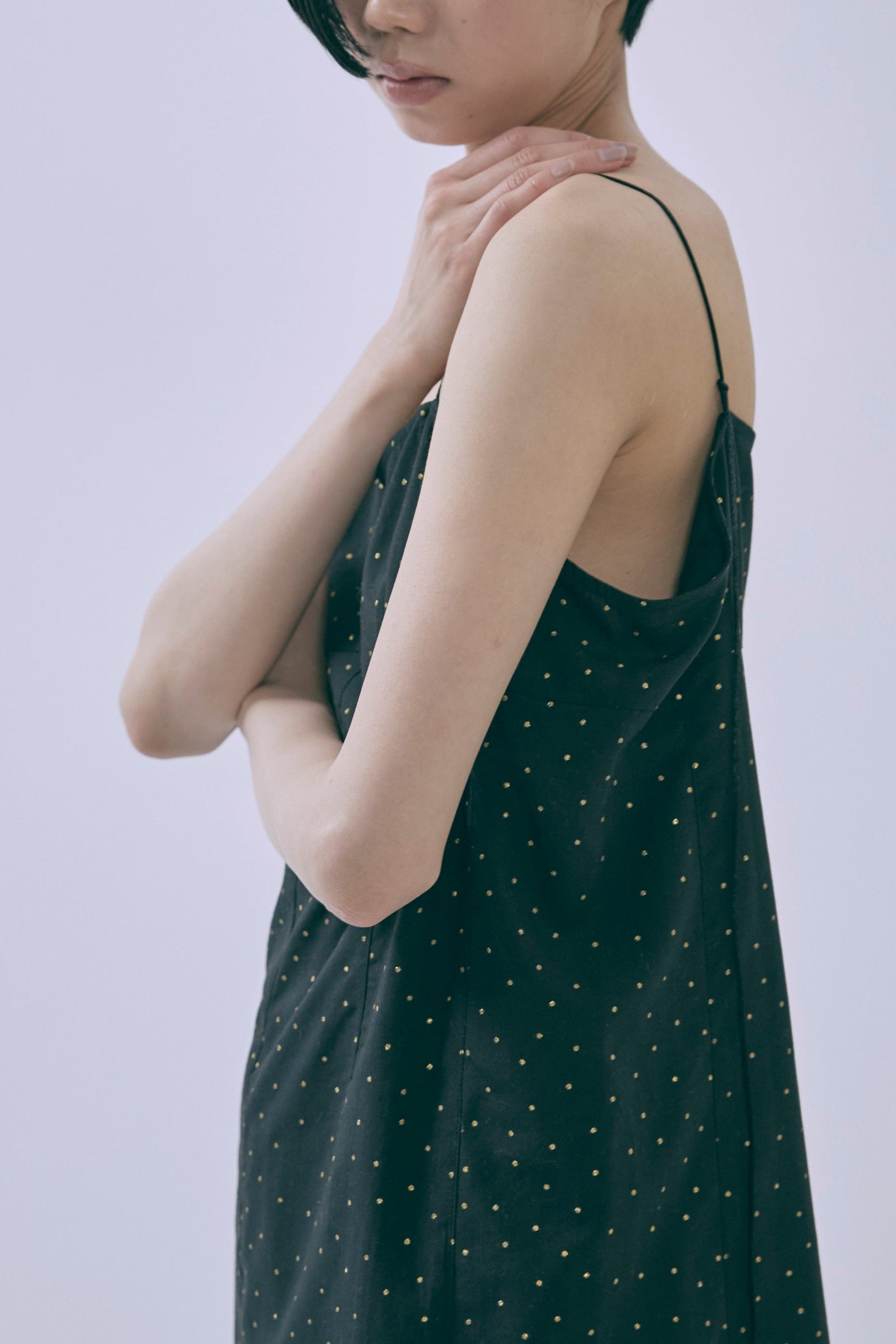 Mini One-Piece ブラック model:170cm chii