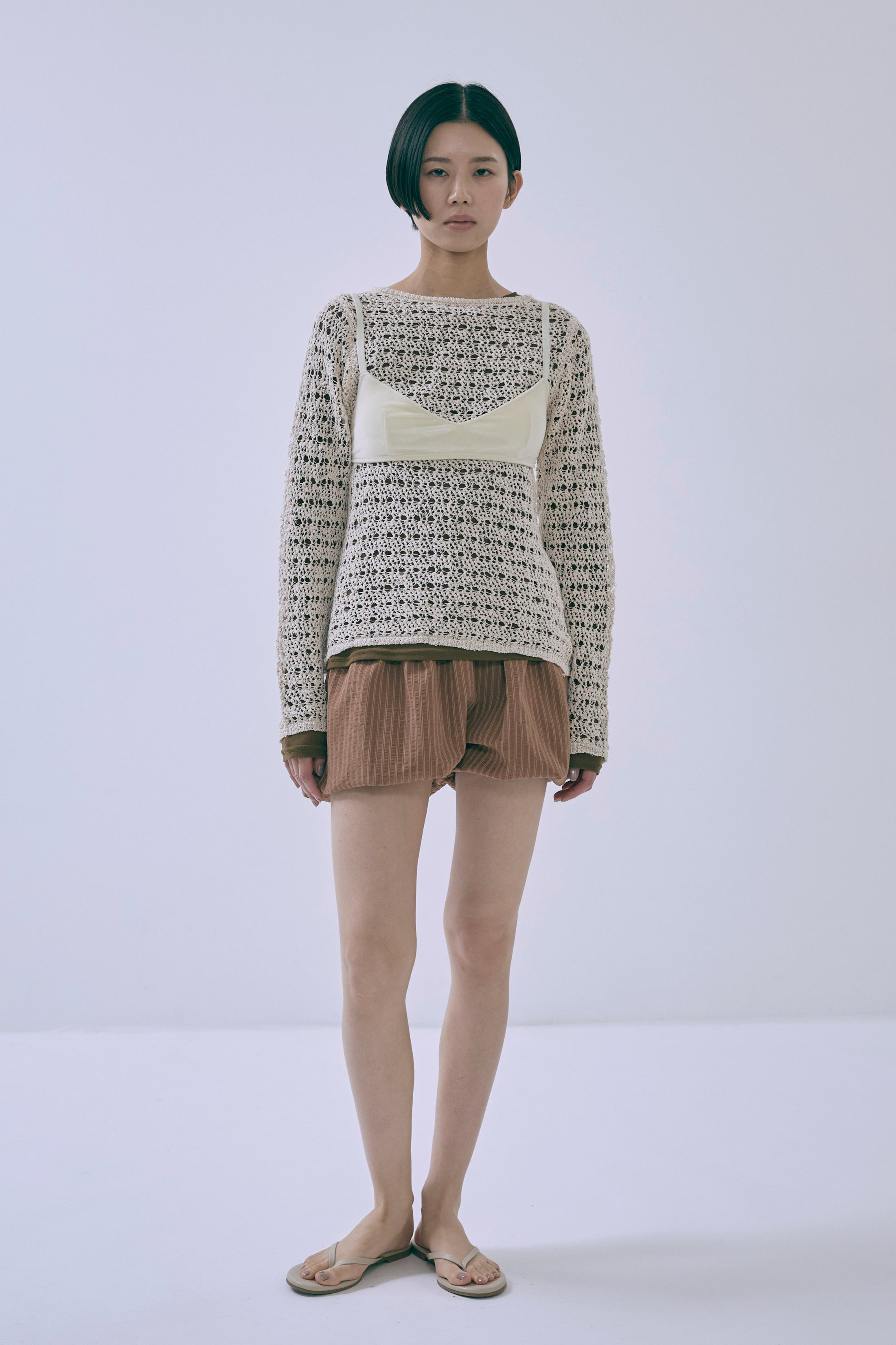 着用カラー:ブラウン モデル身長:170cm