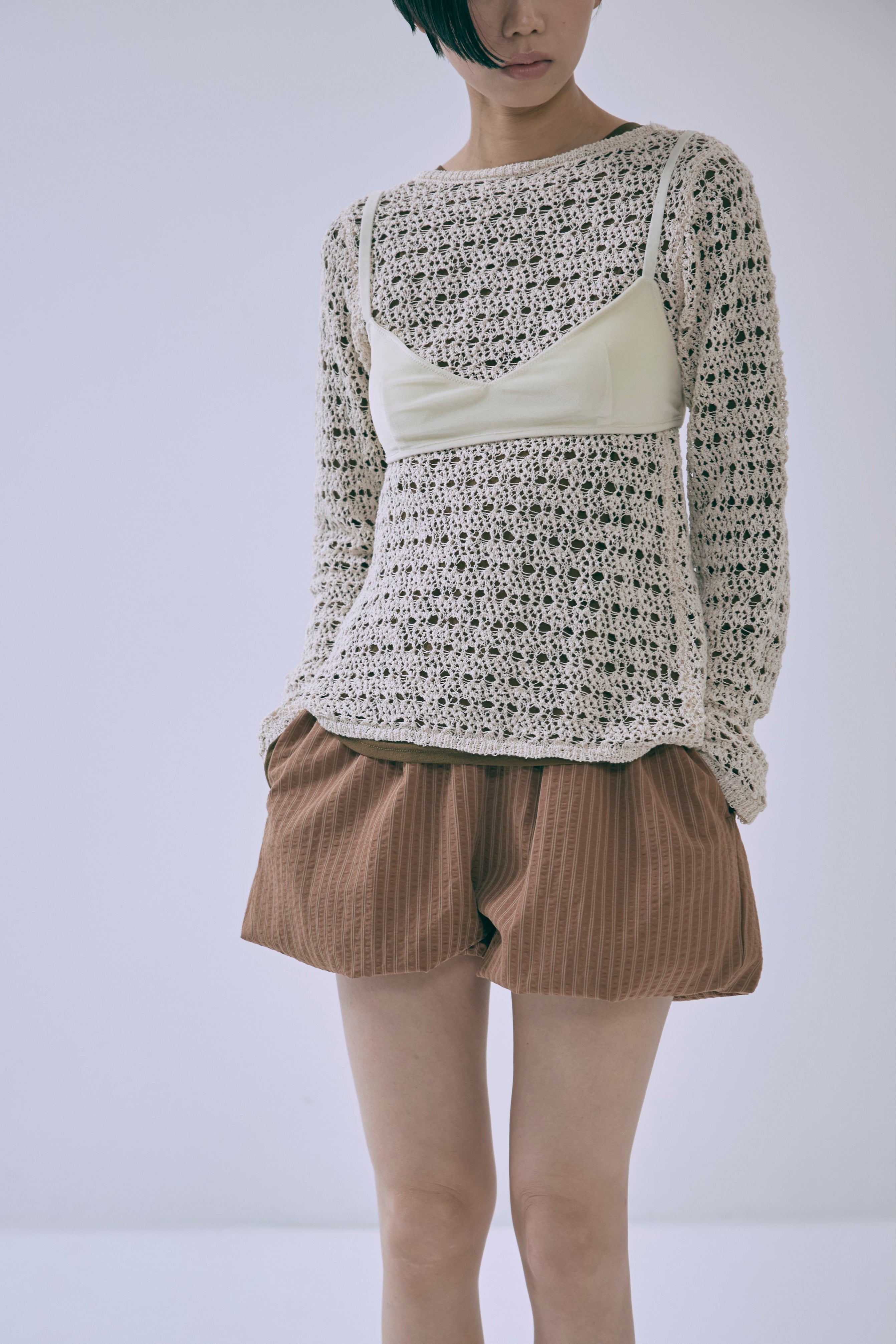 着用カラー:ブラウン モデル身長:170cm