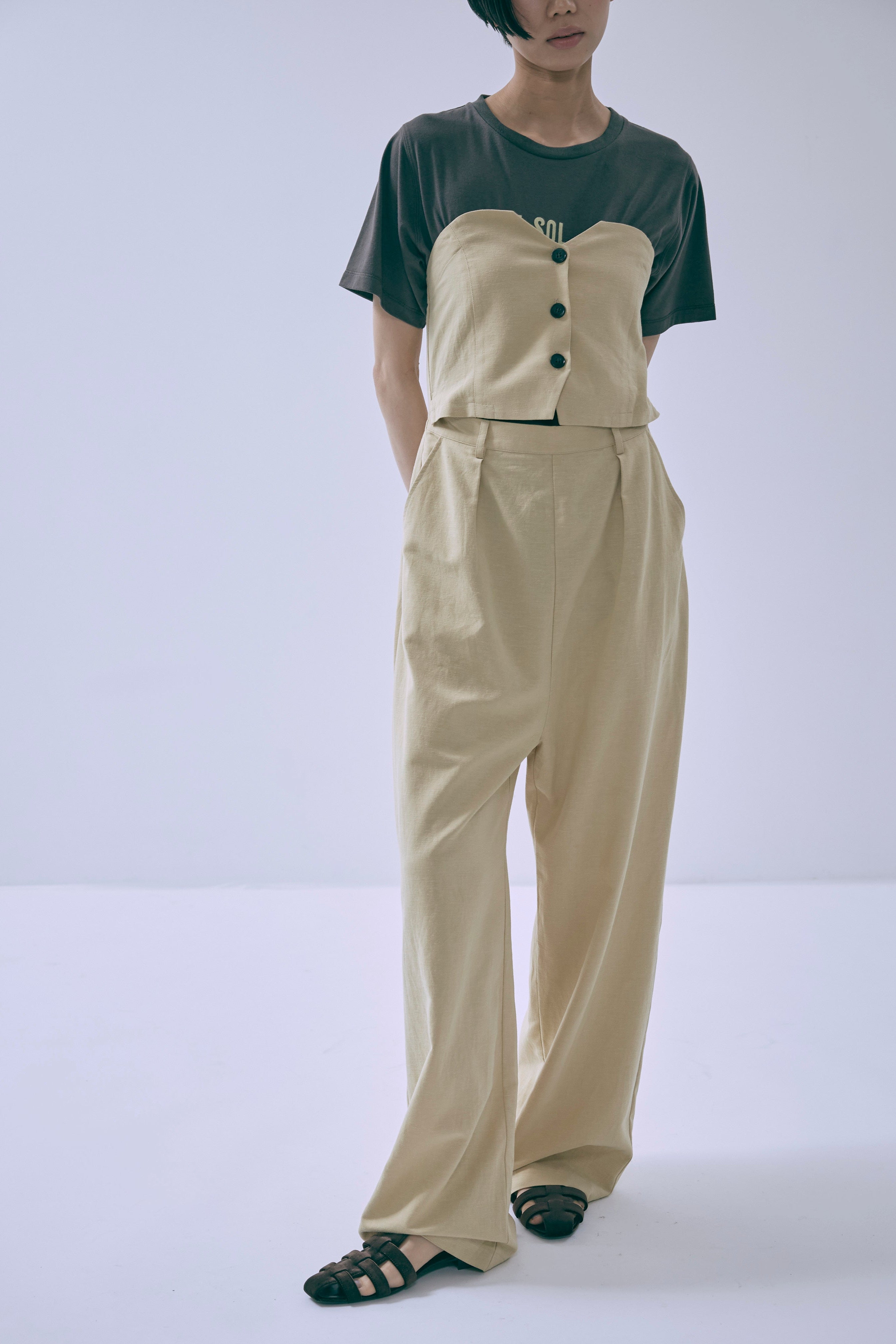 着用カラー:イエロー モデル身長:170cm