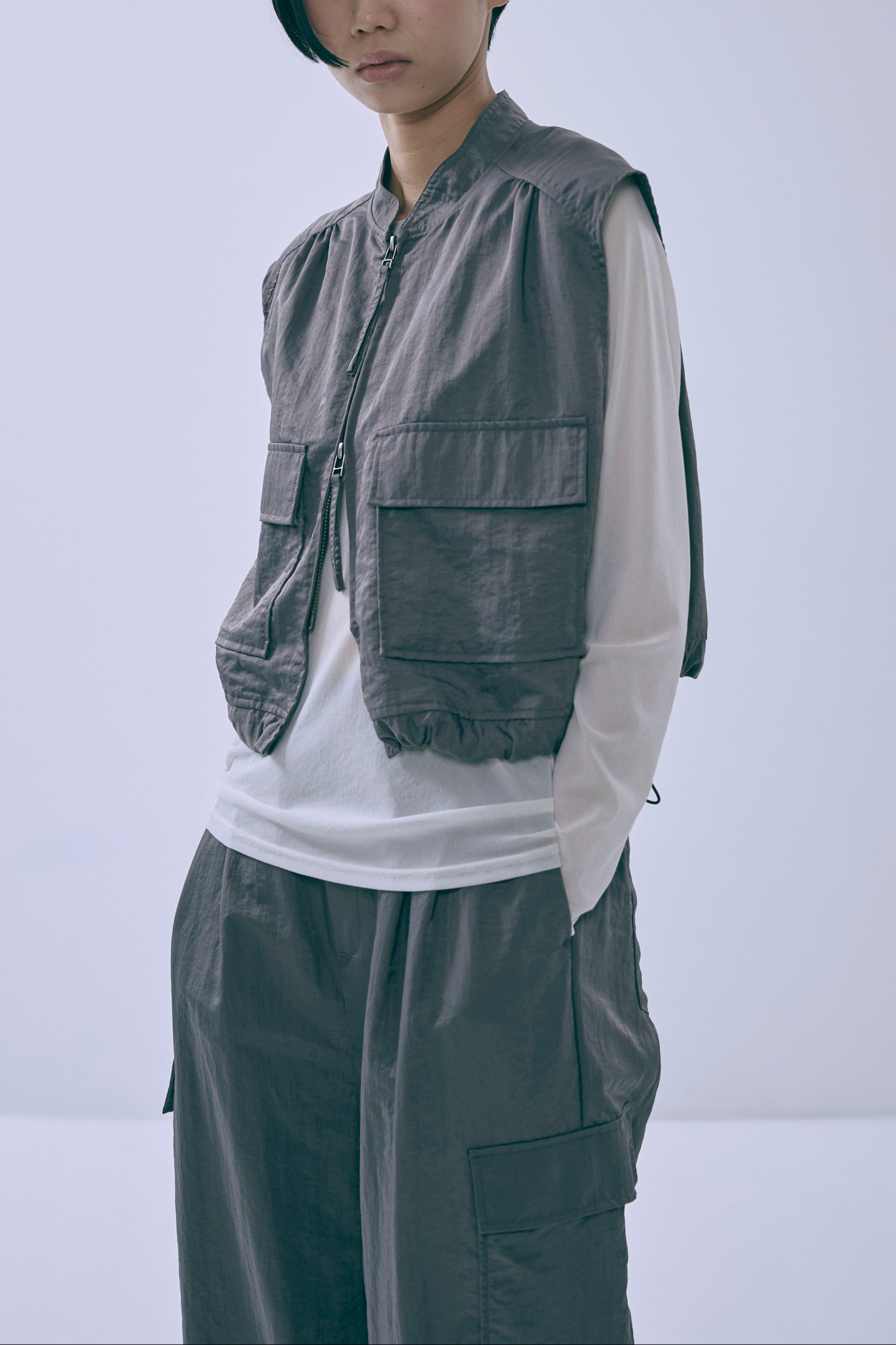 着用カラー:ホワイト モデル身長:170cm