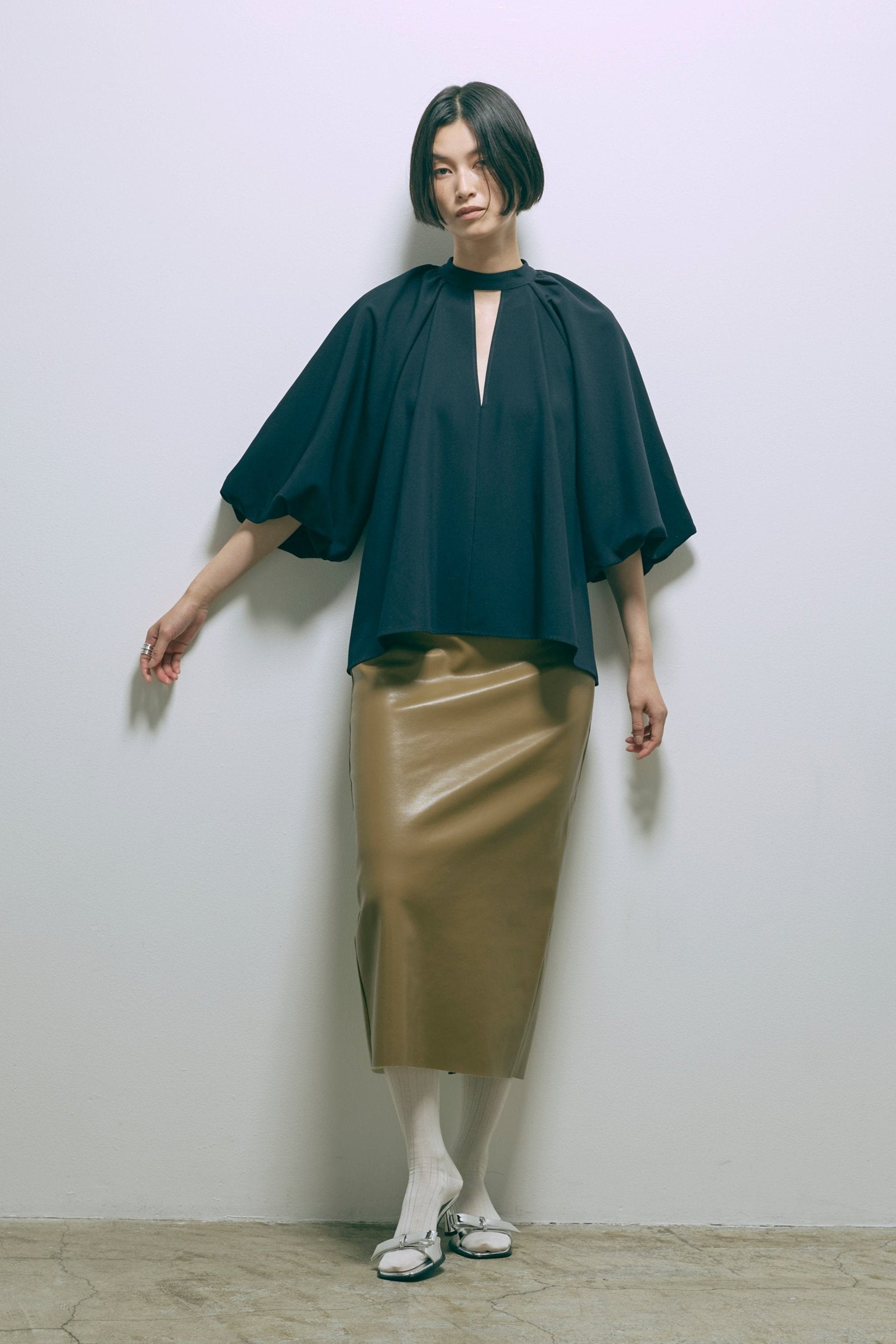 着用カラー:キャメル モデル身長:170cm