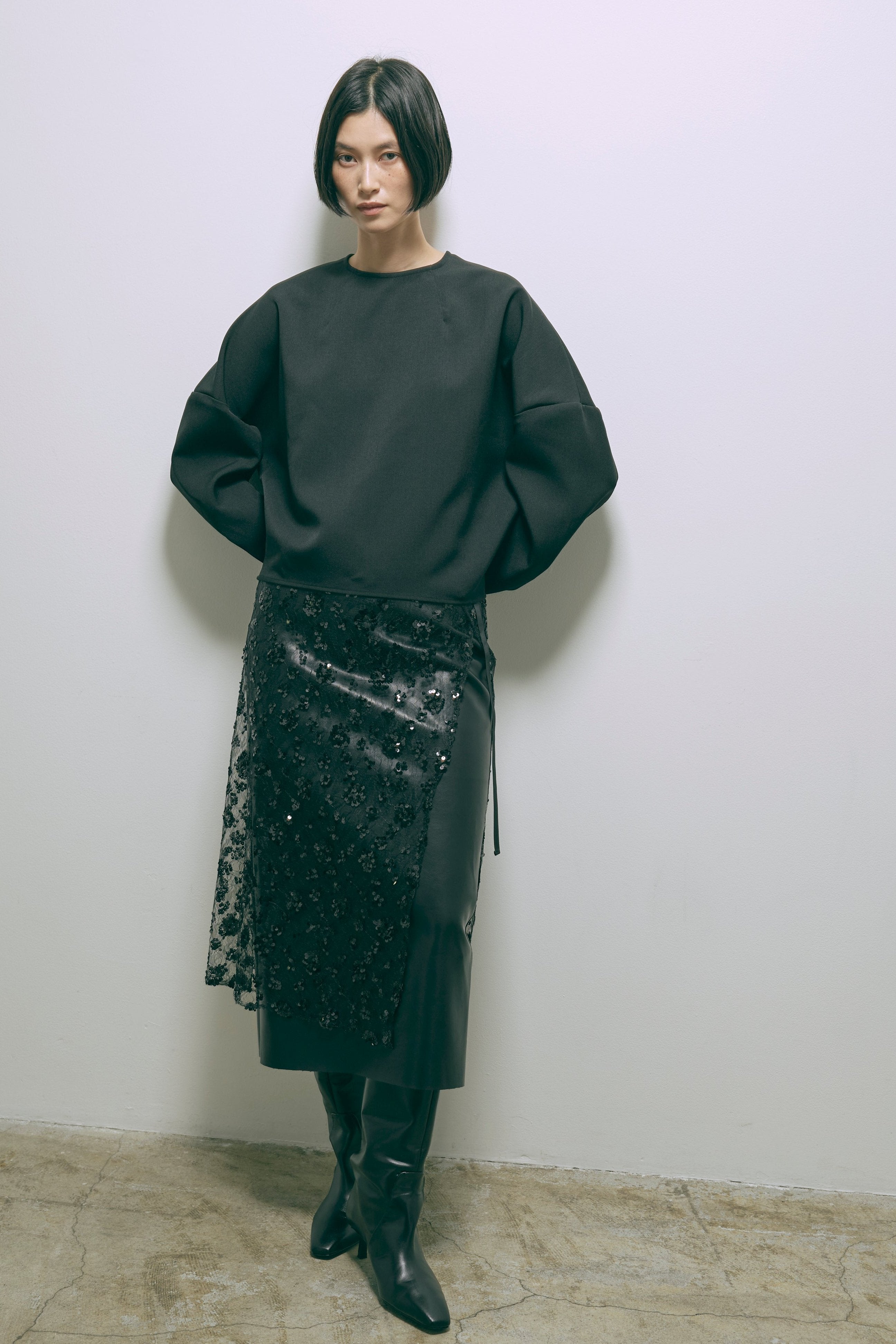 着用カラー:ブラック モデル身長:170cm