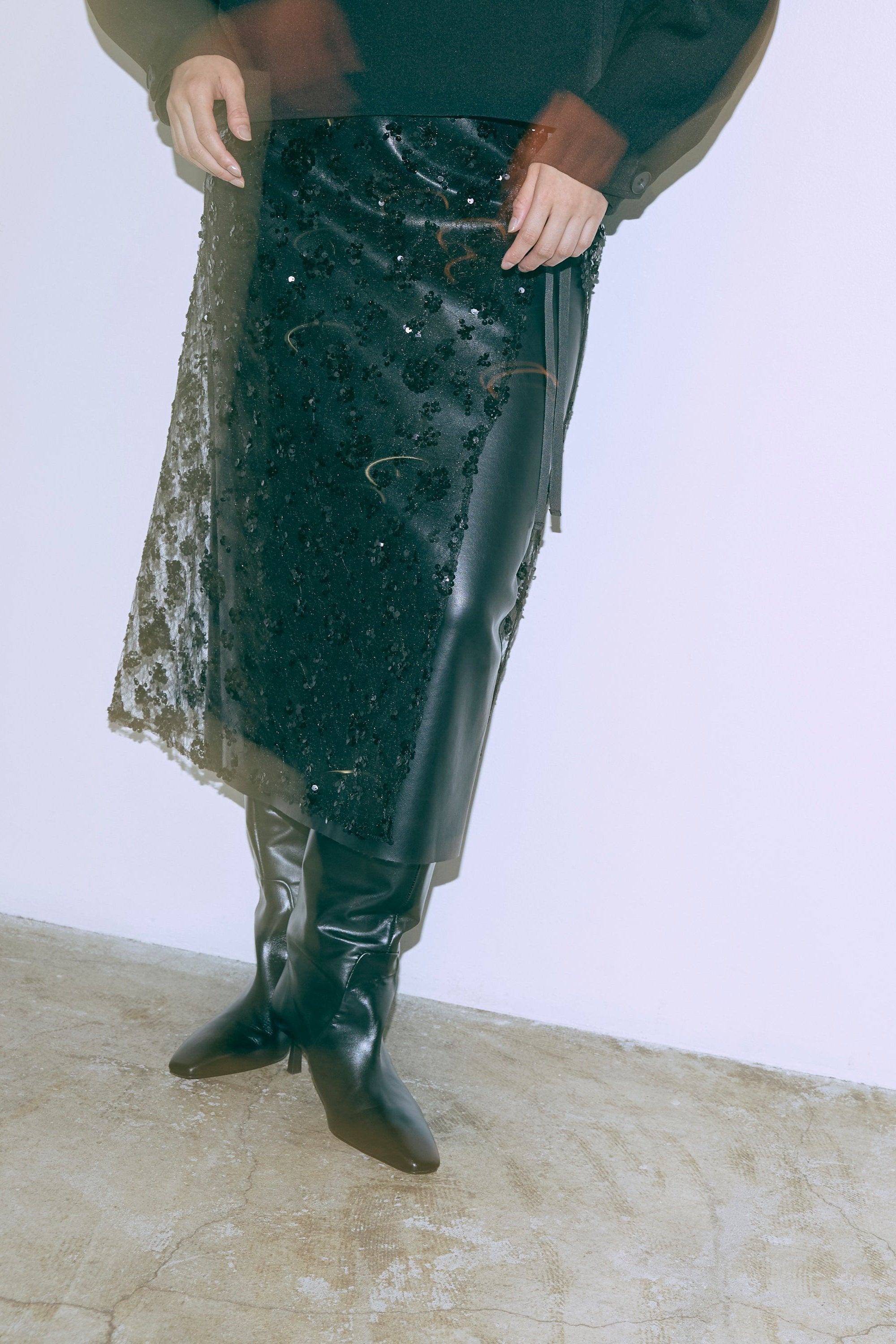 着用カラー:ブラック モデル身長:170cm