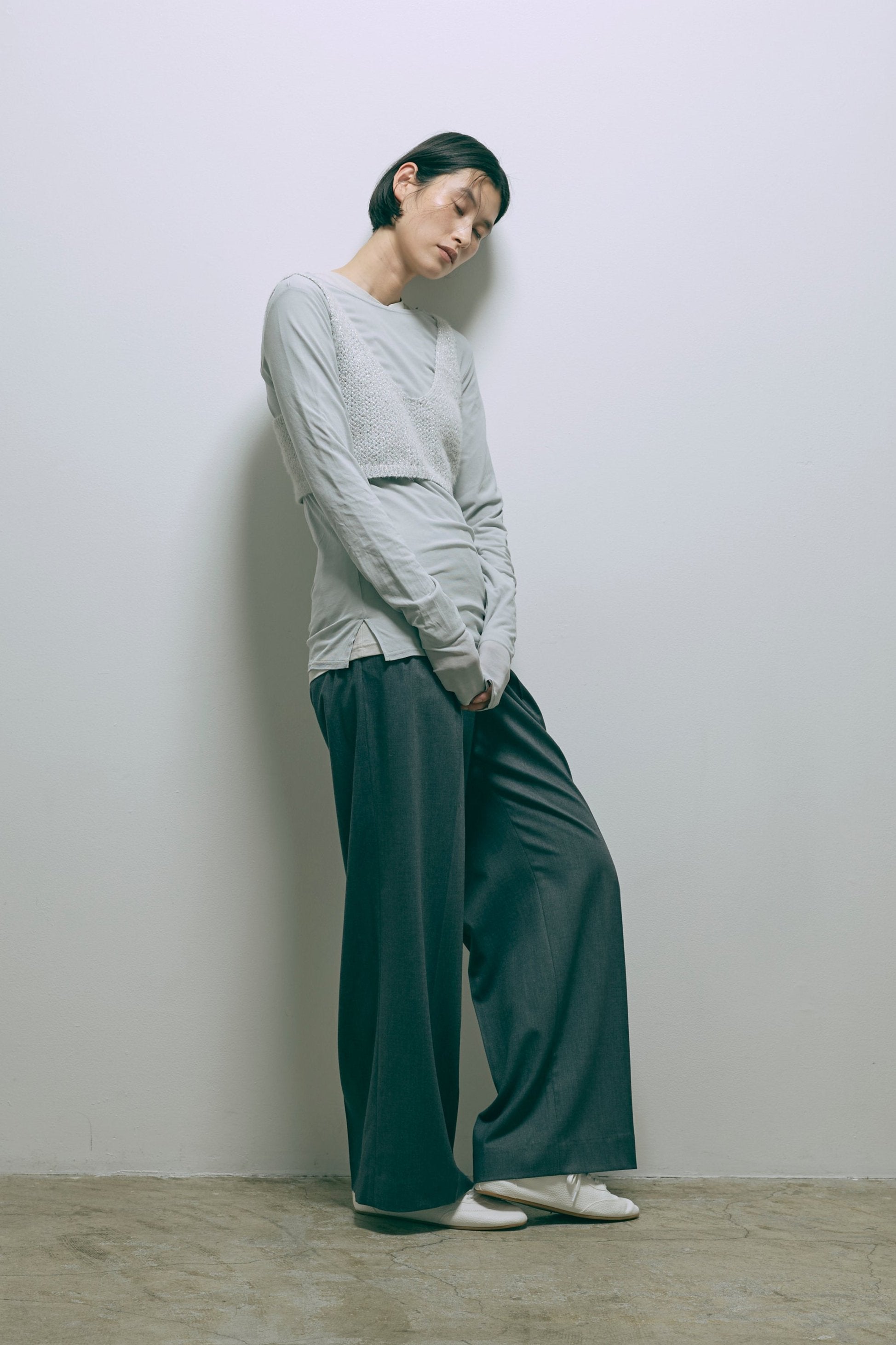 着用カラー:ミント モデル身長:170cm