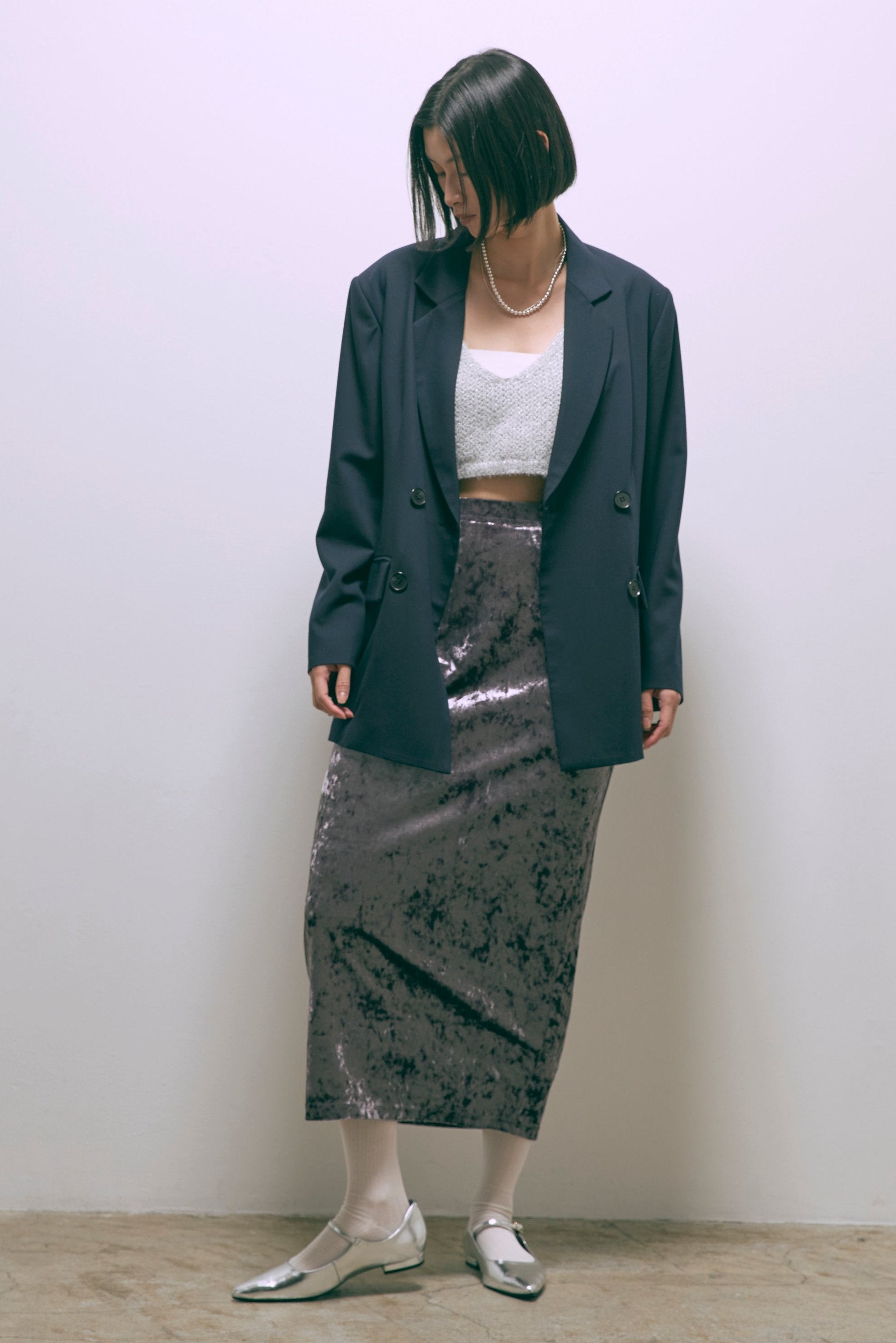 着用カラー:シルバー モデル身長:170cm