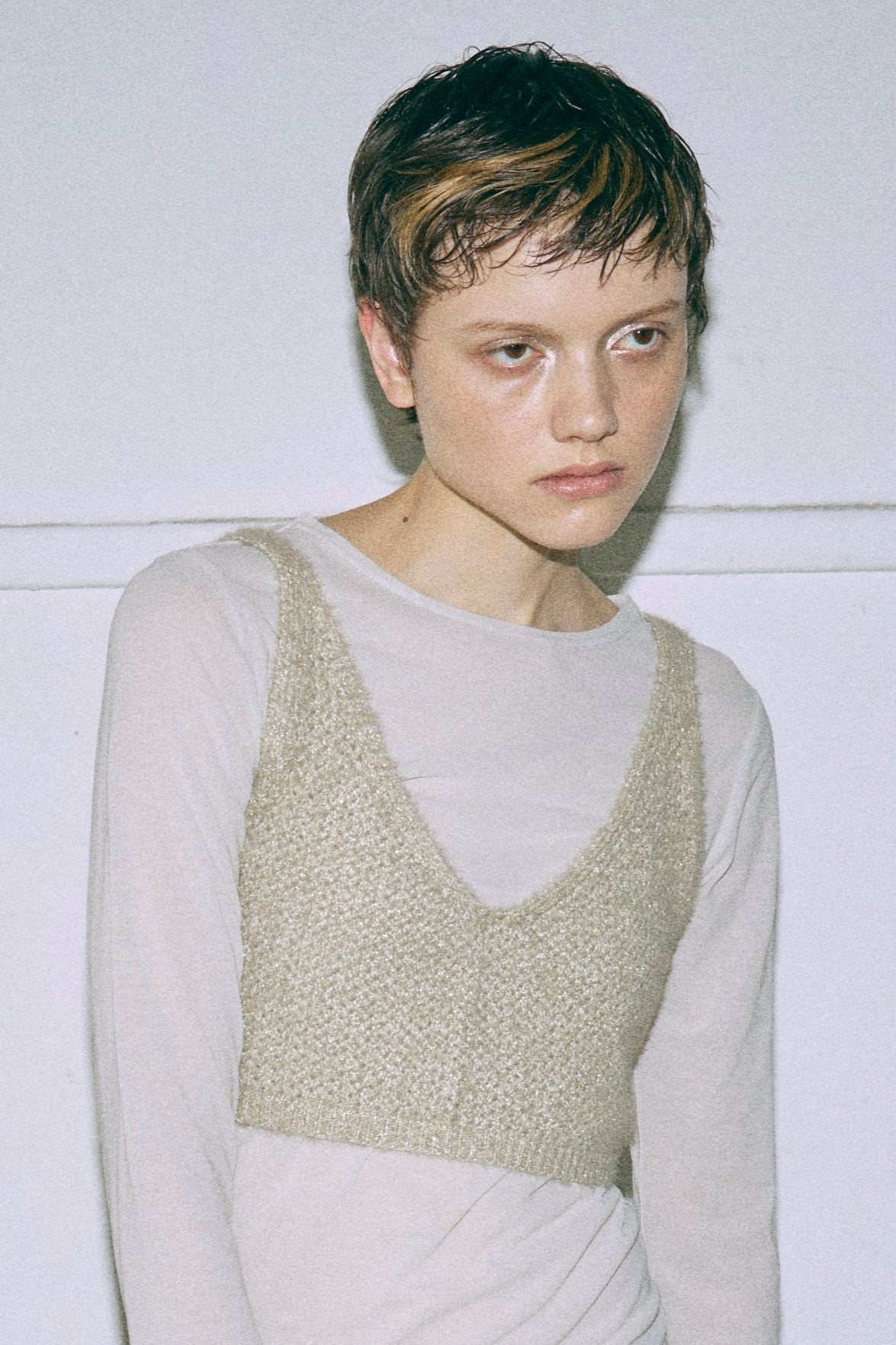 着用カラー:ゴールド モデル身長:178cm