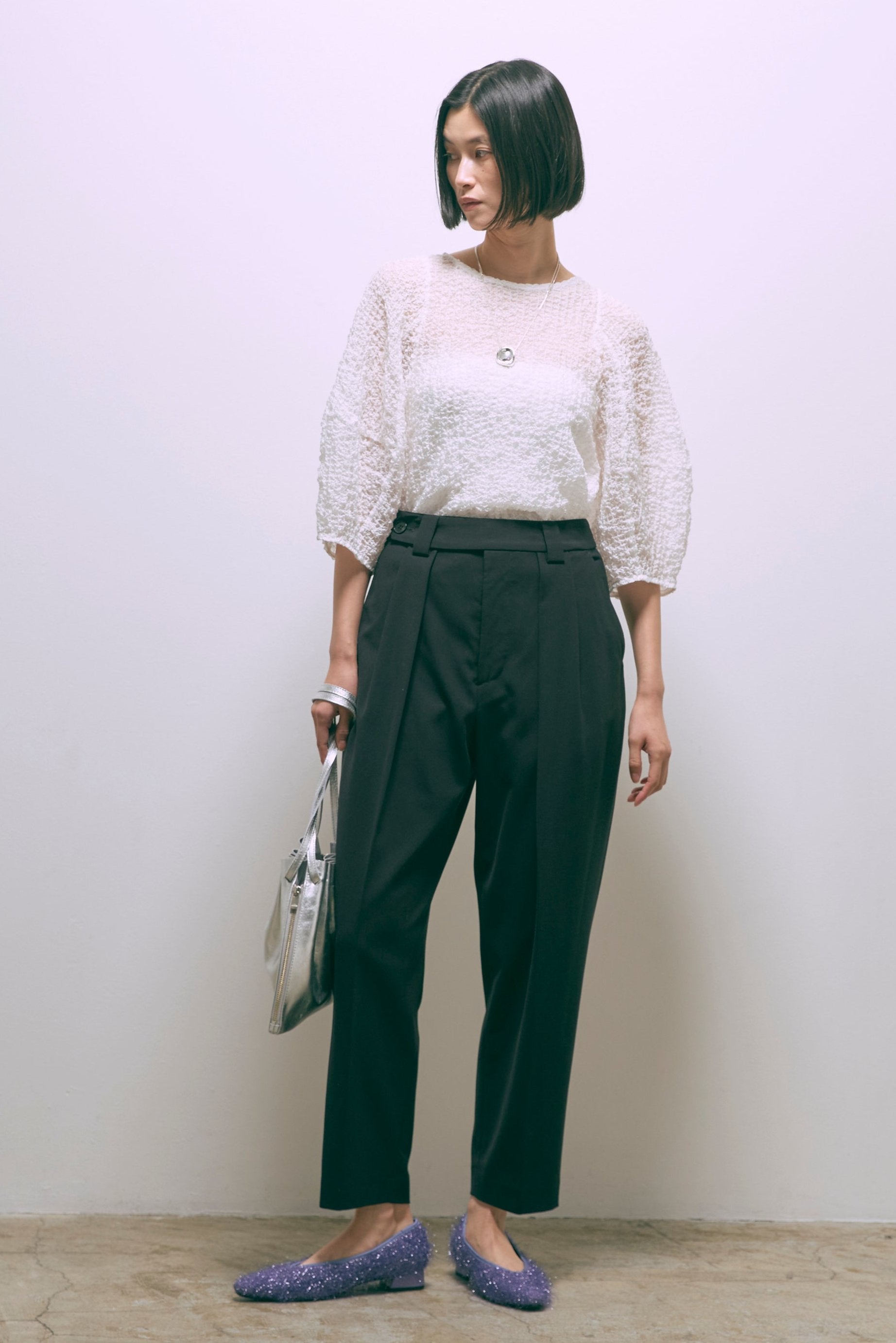 着用カラー:ホワイト モデル身長:170cm