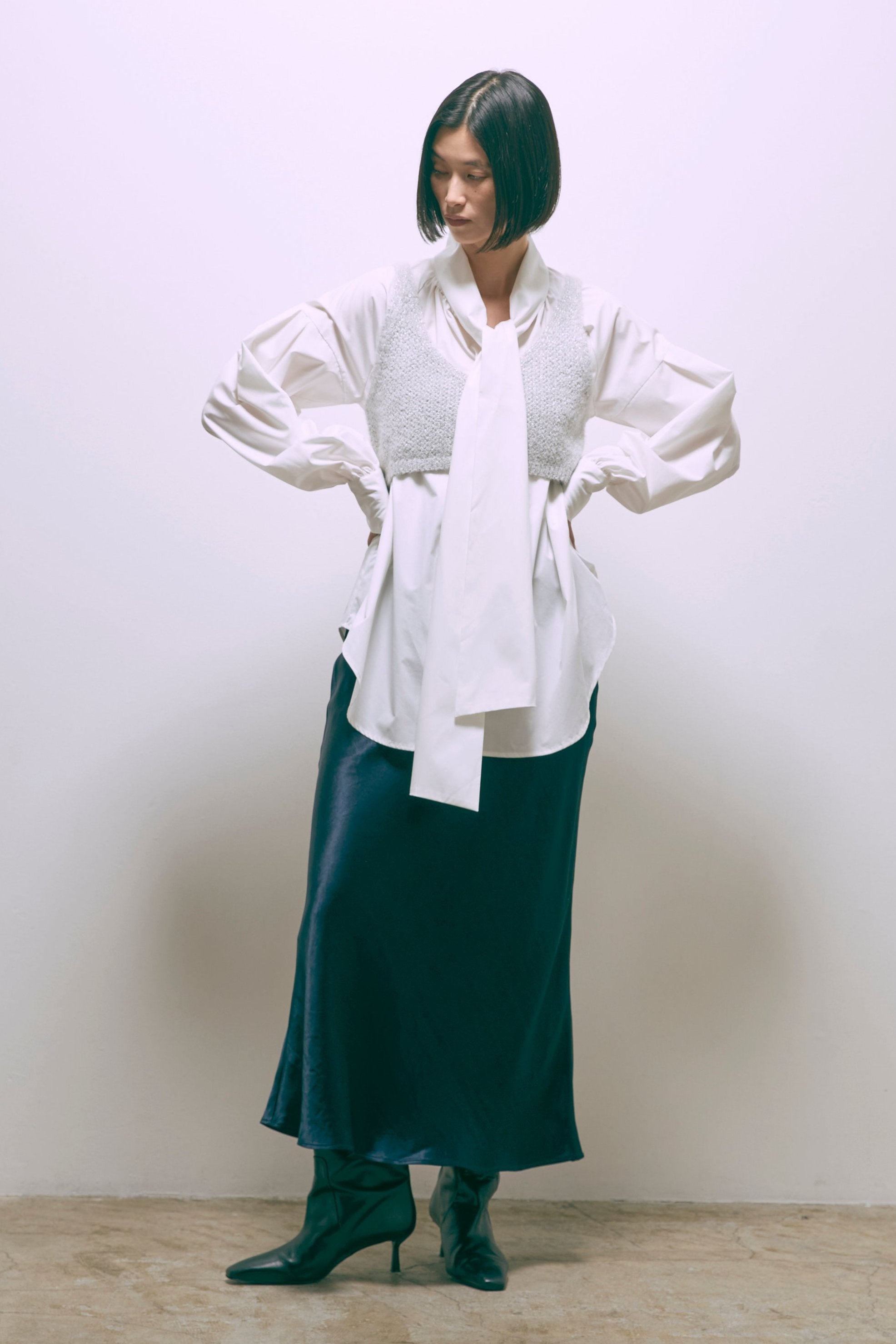 着用カラー:シルバー モデル身長:170cm