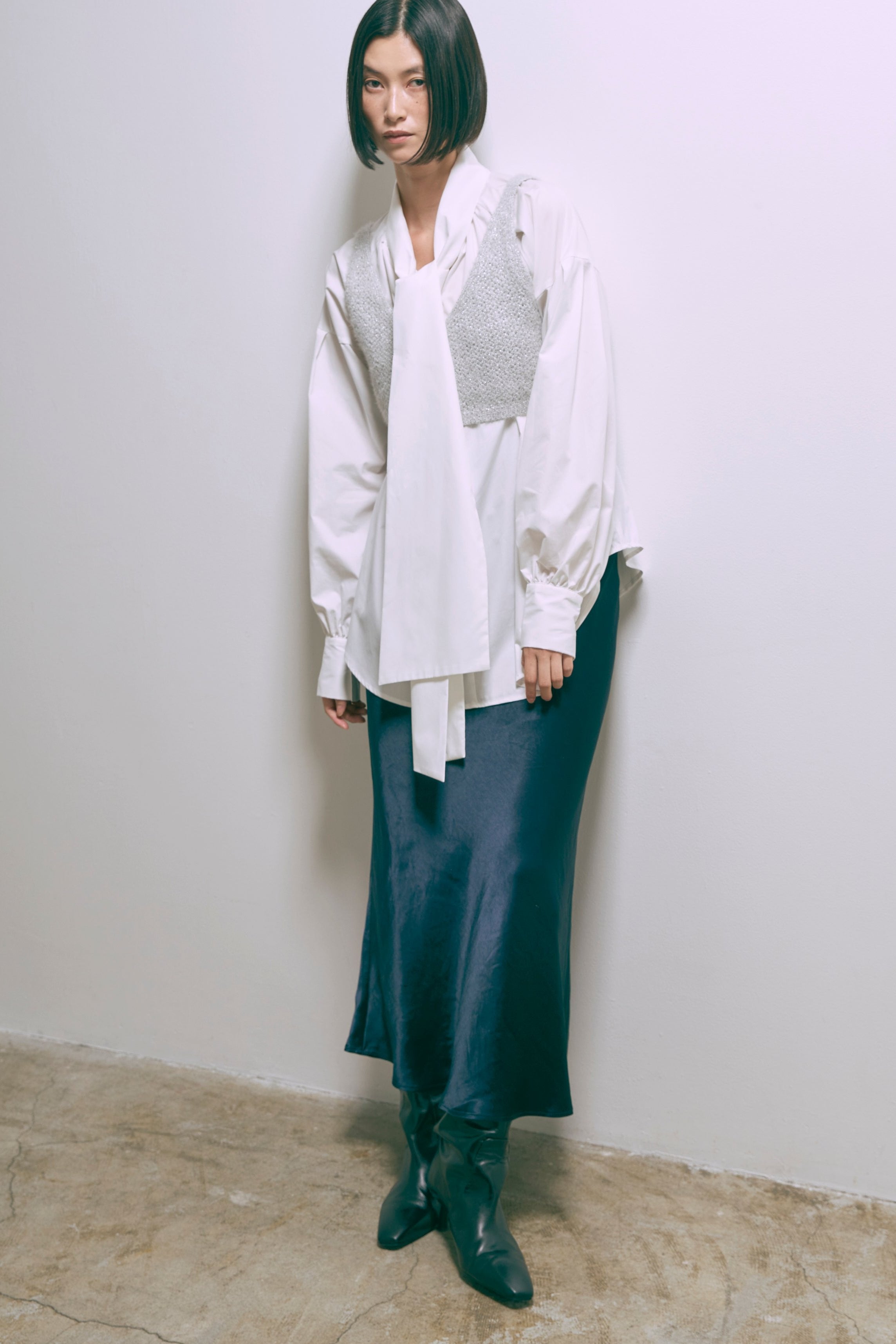 着用カラー:ネイビー モデル身長:170cm