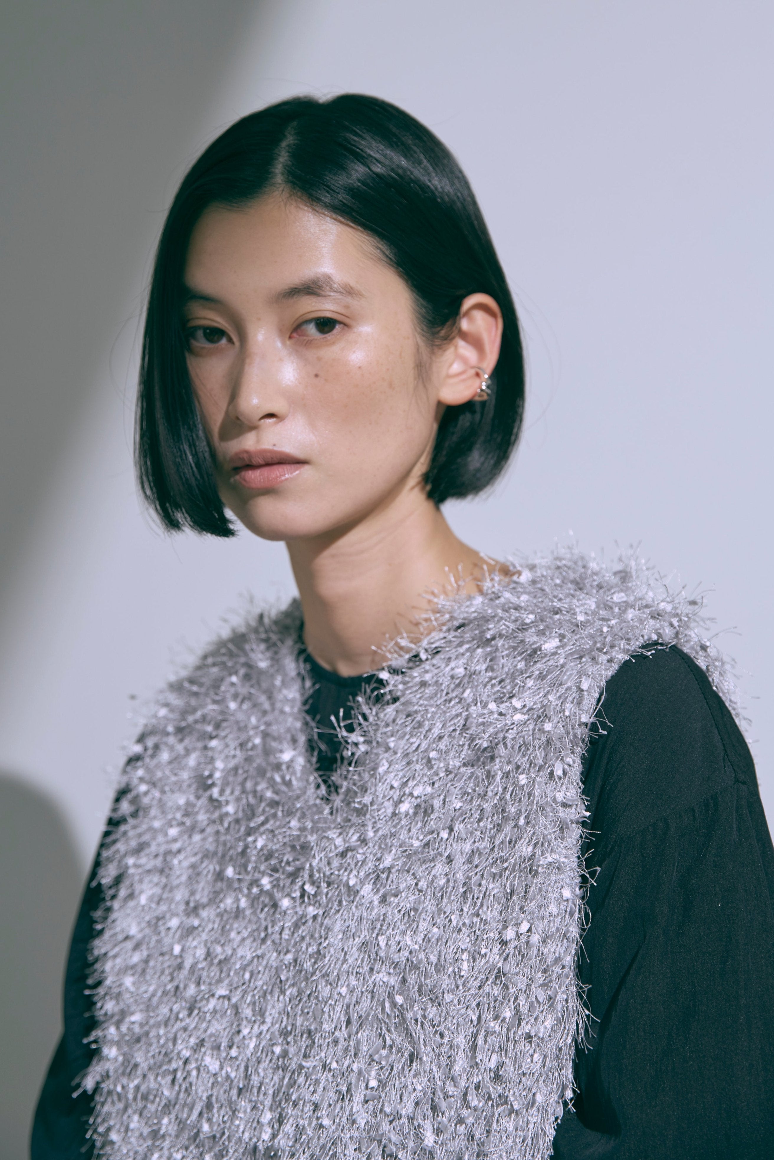 着用カラー:ライトグレー モデル身長:170cm