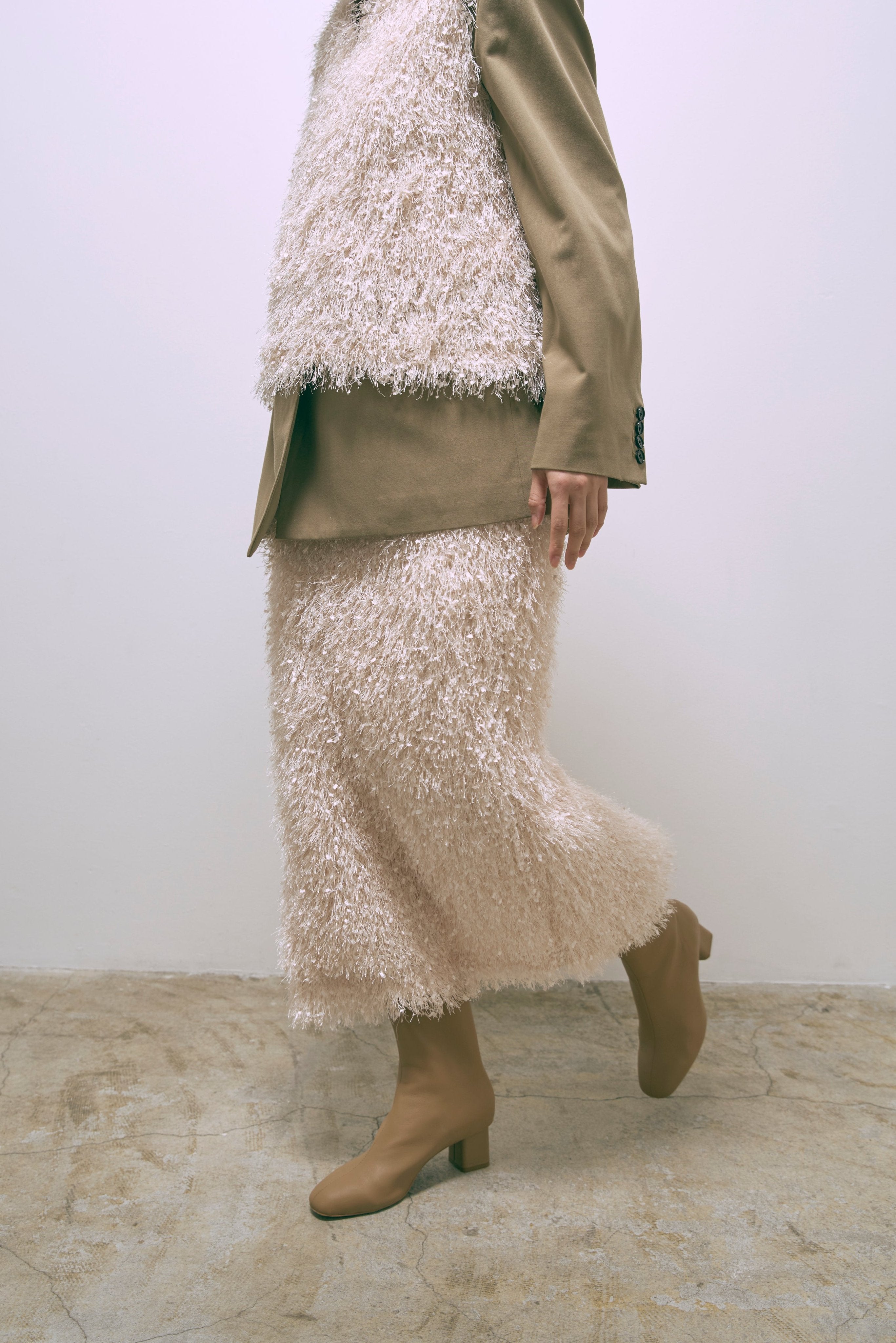 着用カラー:アイボリー モデル身長:170cm