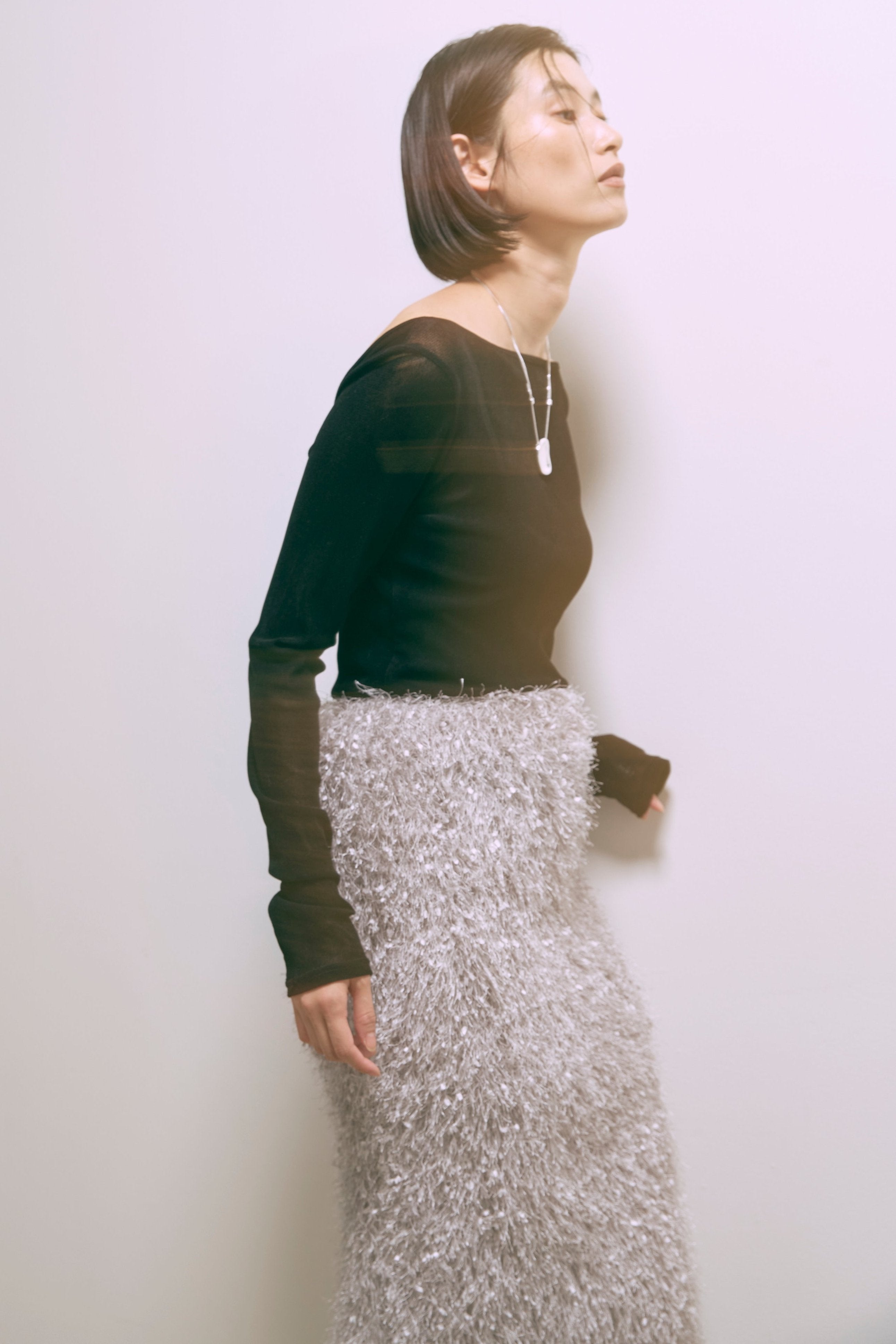 着用カラー:ライトグレー モデル身長:170cm