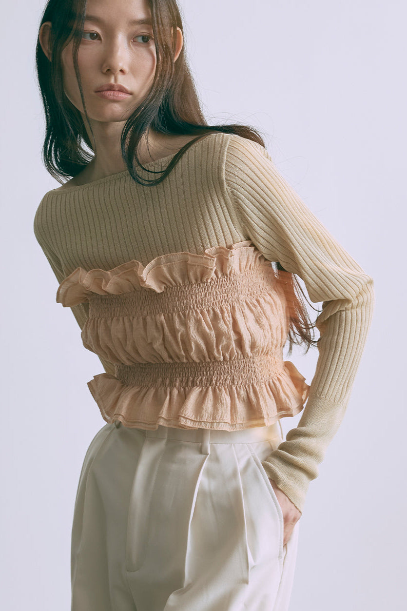 着用カラー:オレンジ モデル身長:174cm