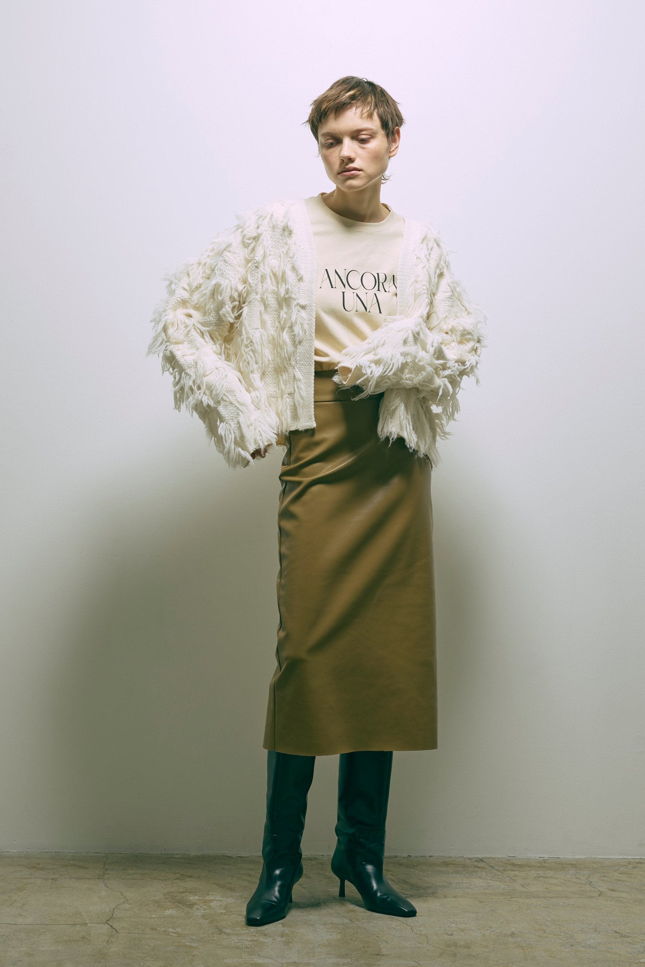 着用カラー:キャメル モデル身長:178cm