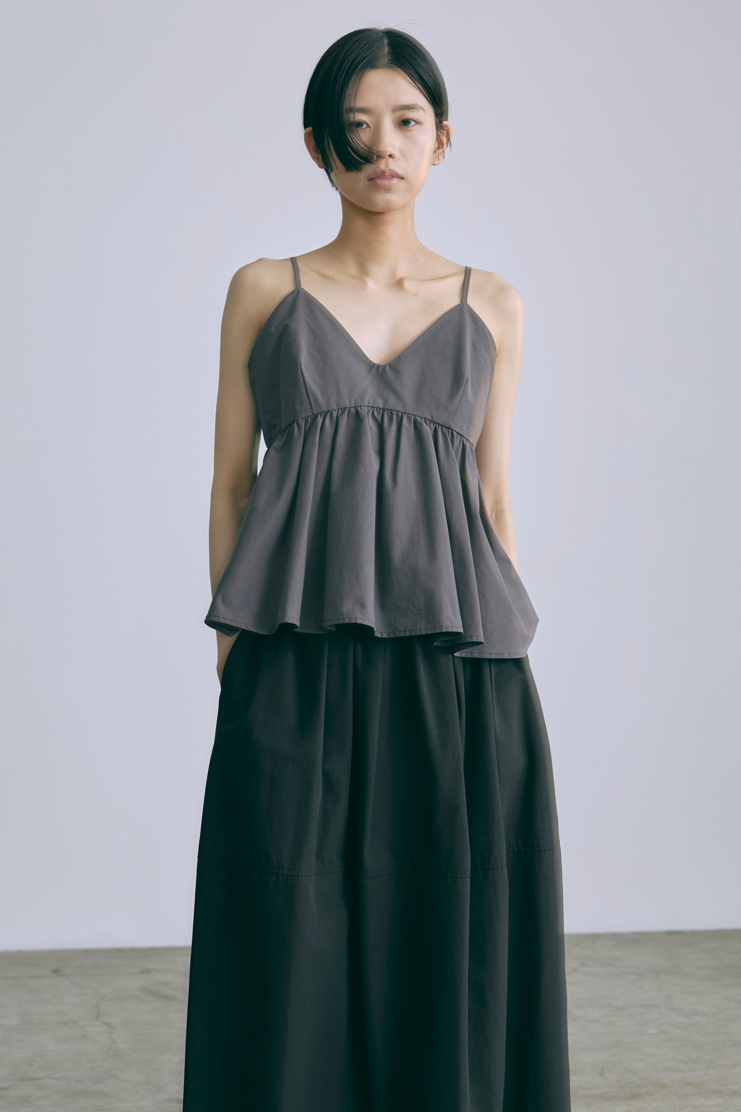 Cocoon Silhouette Skirt